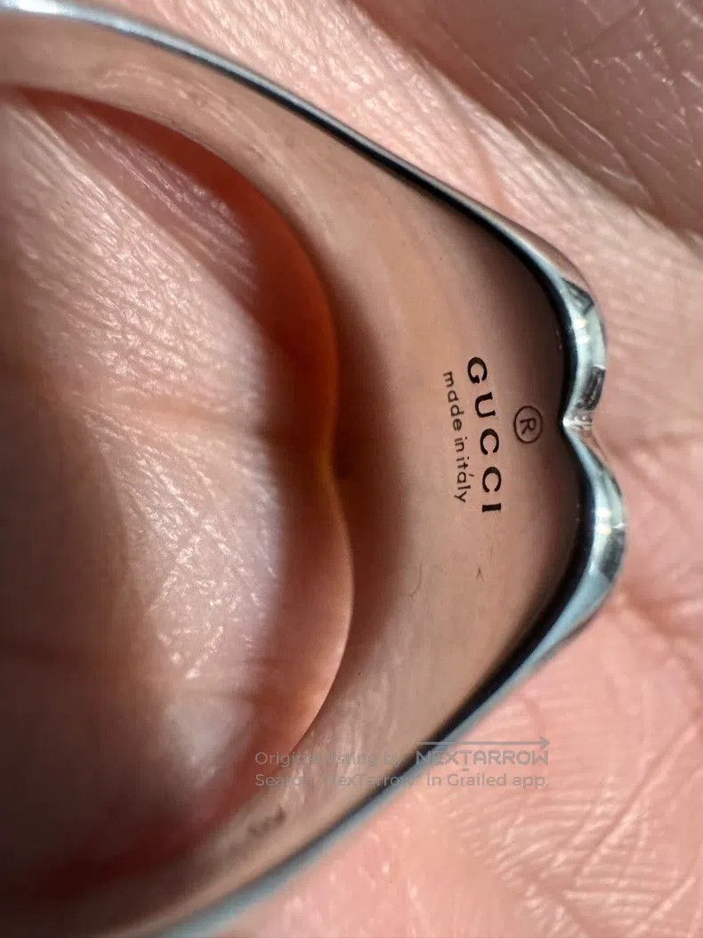 Gucci Guicci Red Heart Ring Size ONE SIZE - 7 Thumbnail