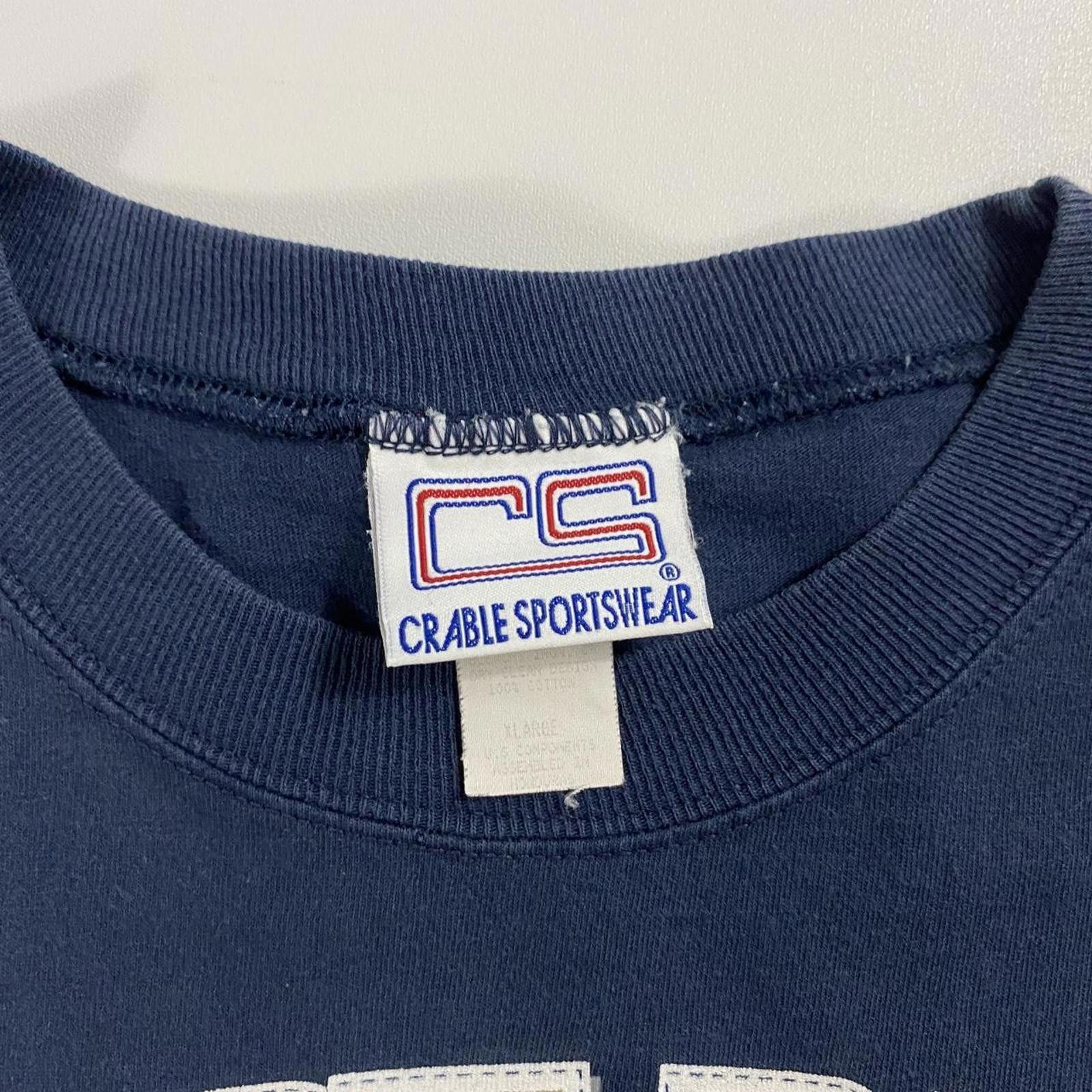 Other Vintage Notre Dame Crable Sportswear T-Shirt Size US L / EU 52-54 / 3 - 3 Thumbnail