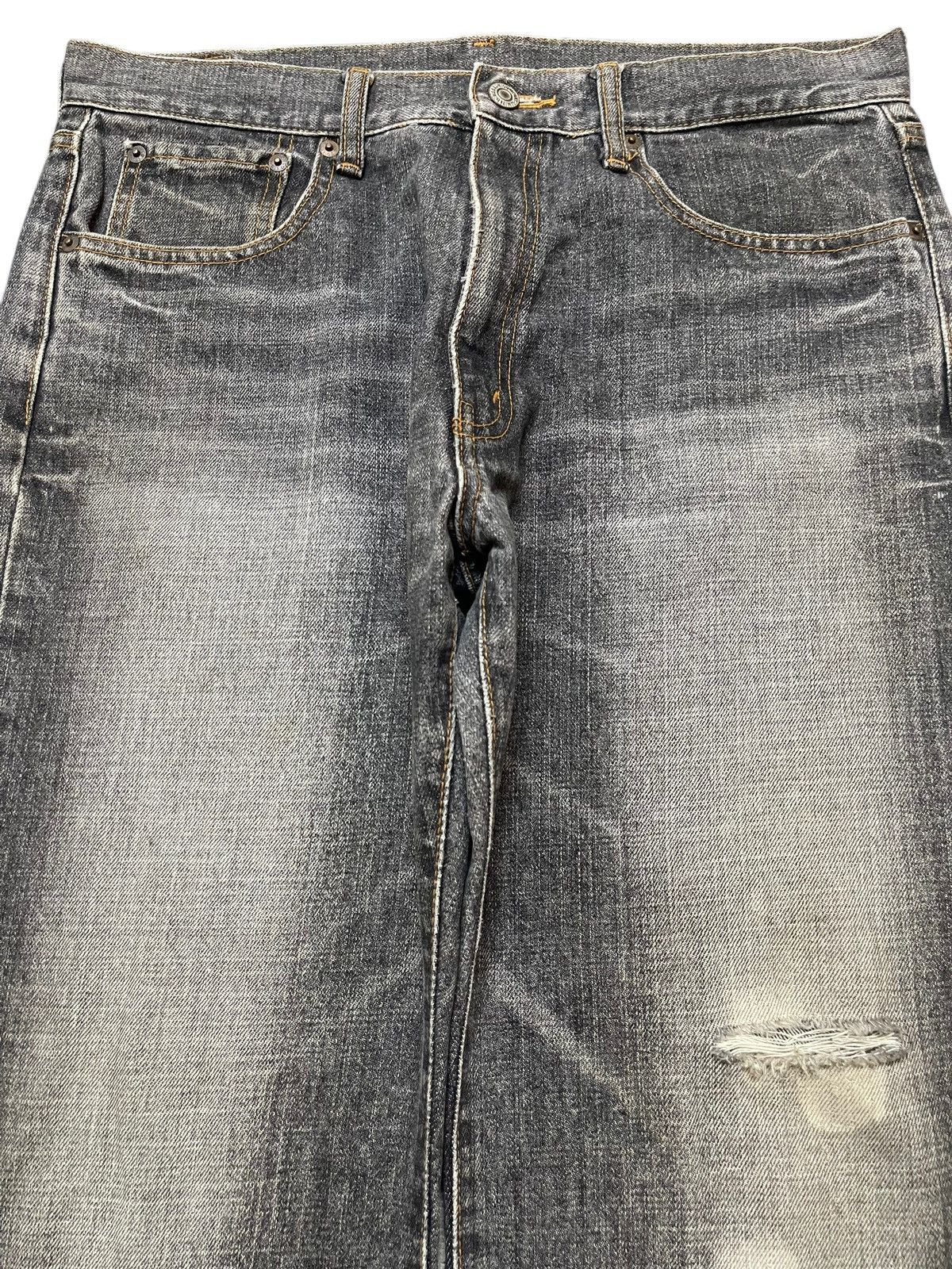 JNCO Vintage Japanese Brand Faded Wash Style Jeans Size US 32 / EU 48 - 3 Thumbnail