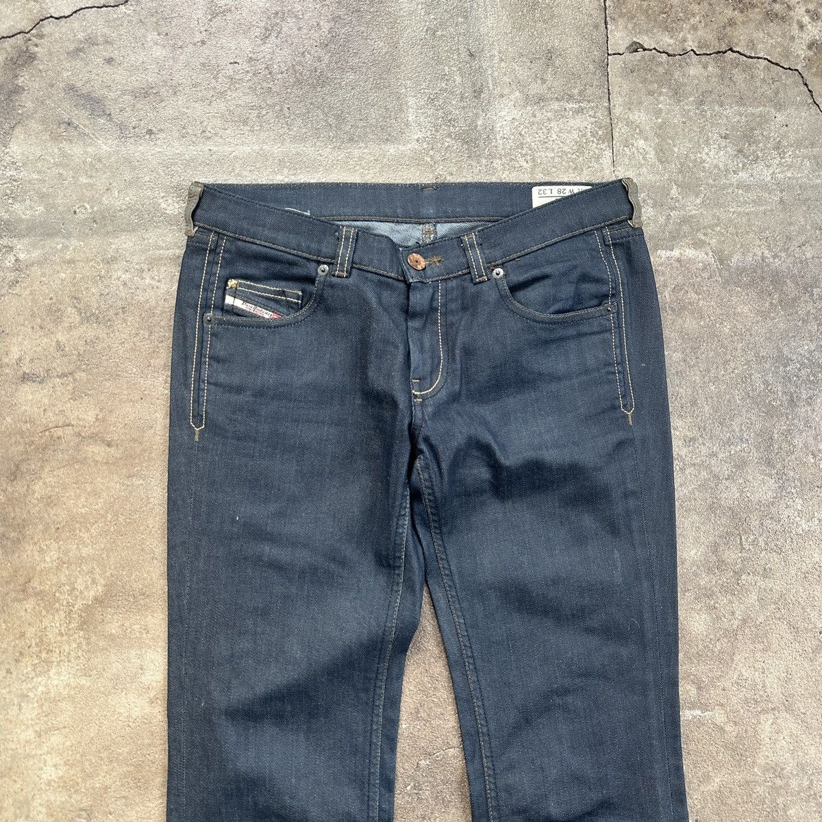 Diesel Diesel Doozy Waxed Navy Denim Size 28" / US 6 / IT 42 - 4 Thumbnail