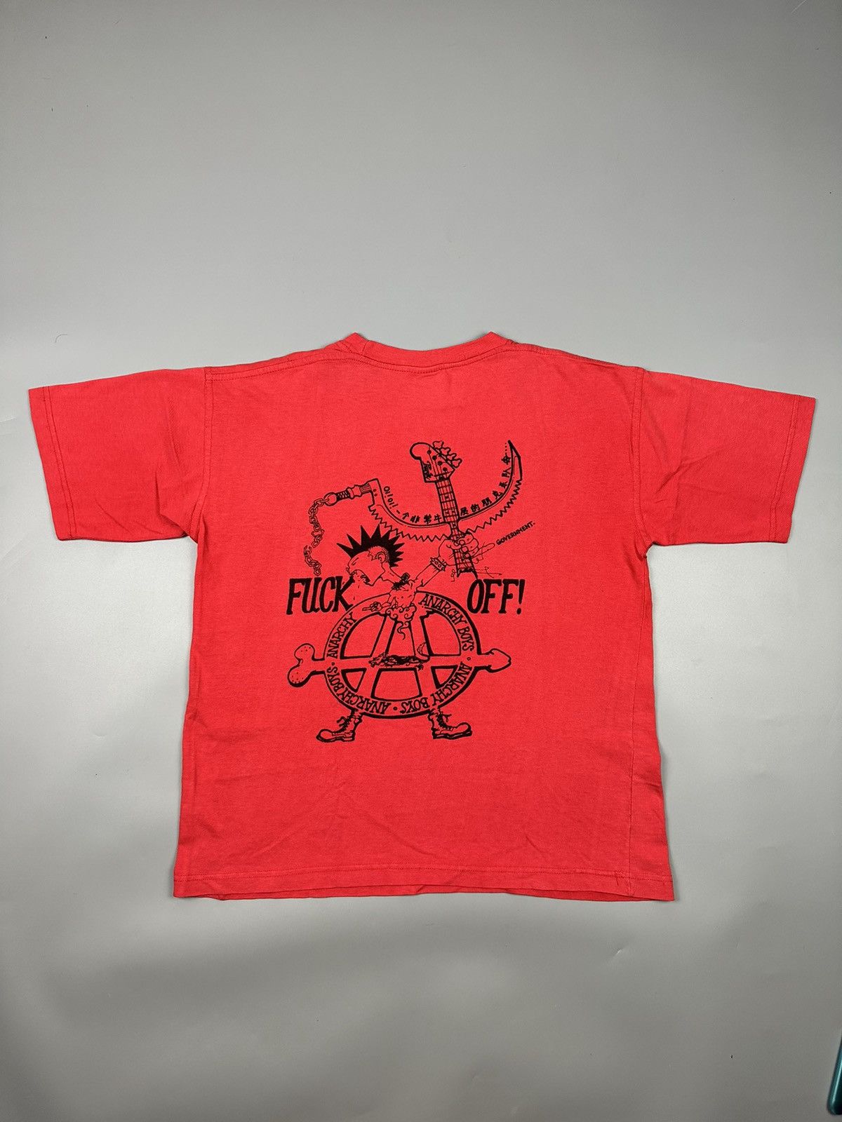 Band Tees Vintage Punk Rock Anarchy Boys “Fuck Off” Band Tees Size US L / EU 52-54 / 3 - 1 Thumbnail
