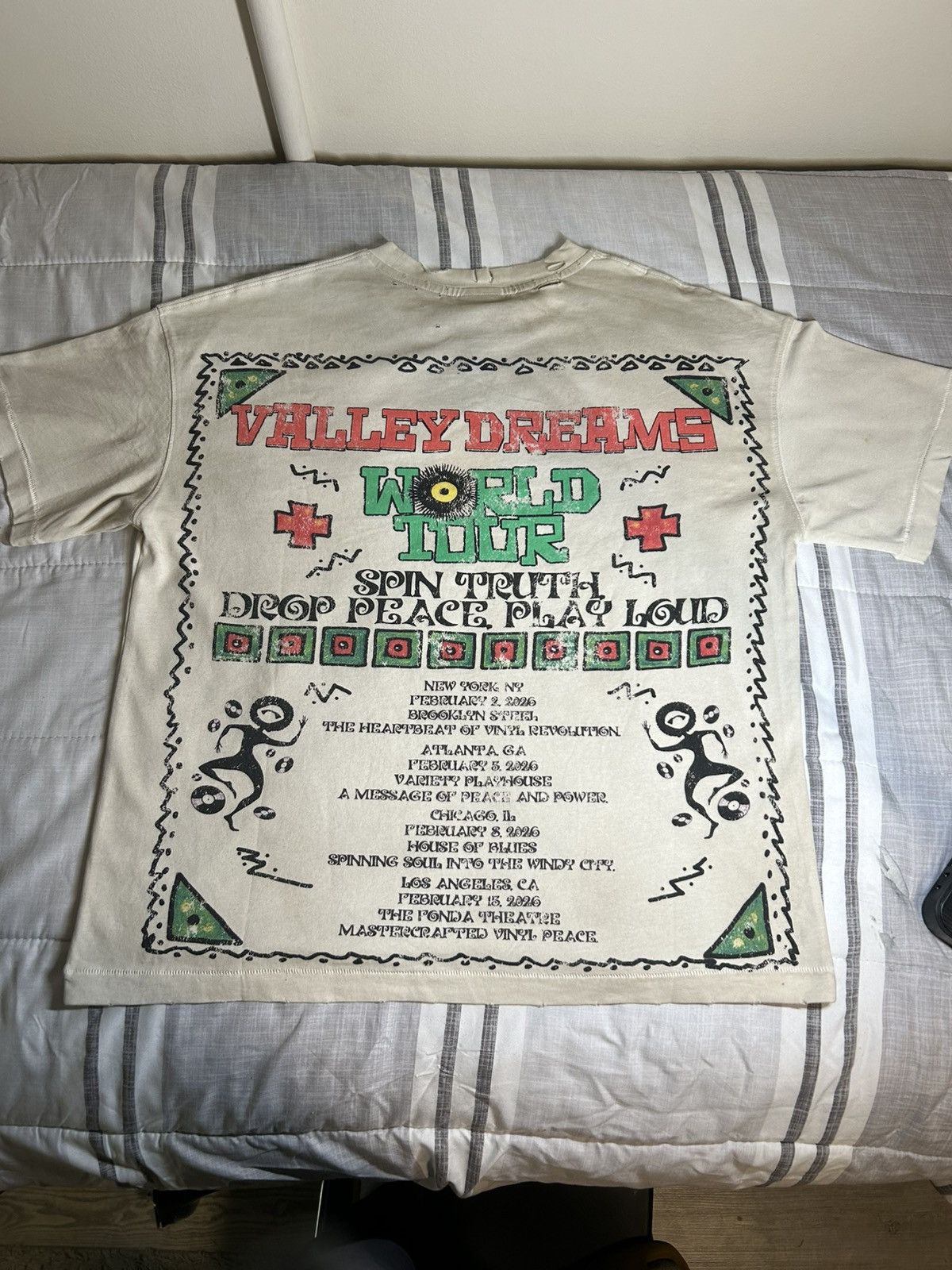 Vale Vale Forever Chaos Bling Tee Cream Size US S / EU 44-46 / 1 - 2 Thumbnail