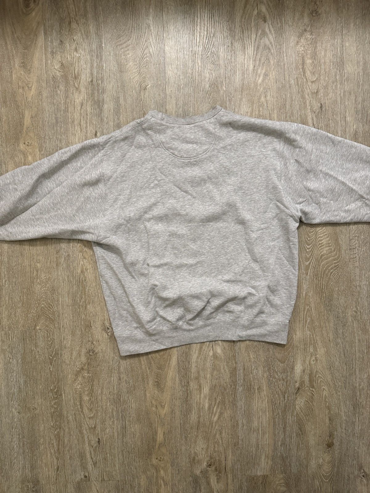Nike × Vintage Grey Nike Pullover Size US XL / EU 56 / 4 - 4 Thumbnail