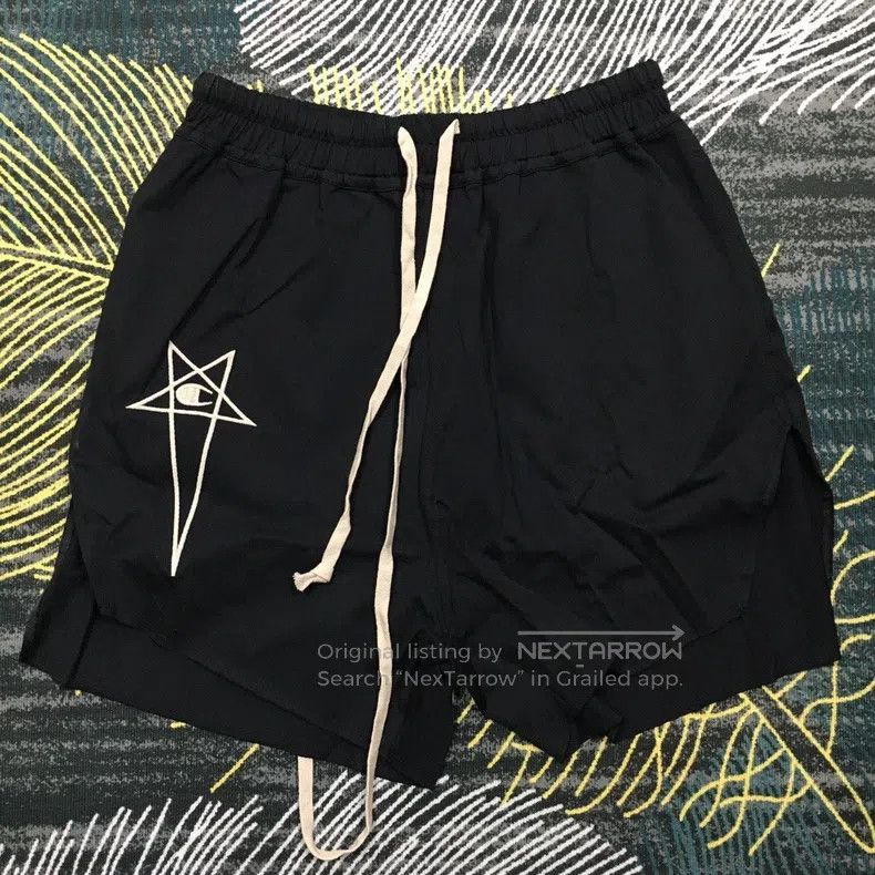 Rick Owens Rick Owens size S Black Cotton Knit Boxer Shorts Size US 27 - 6 Thumbnail