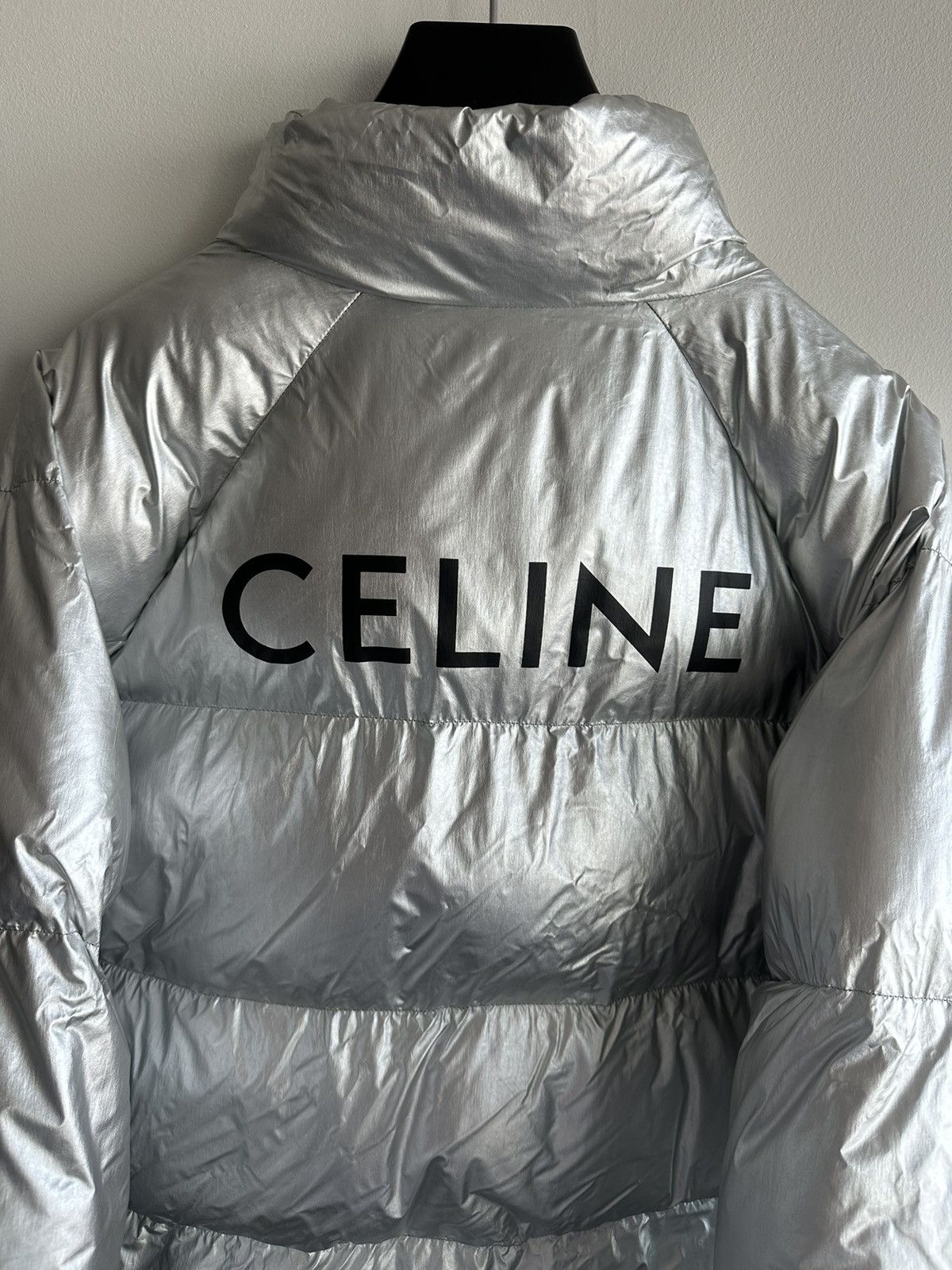 Celine × Hedi Slimane $4,500 Runway Celine Hedi Slimane Coat Goose Down Size US XXL / EU 58 / 5 - 15 Thumbnail