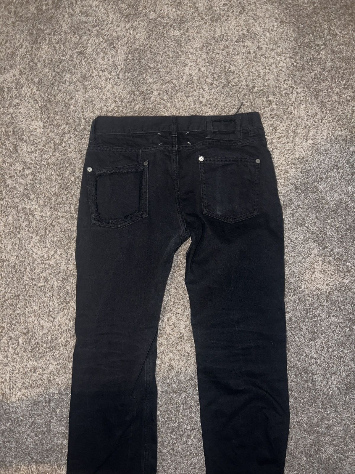 Image of Maison Margiela Maison Denim in Black, Men's (Size 30)