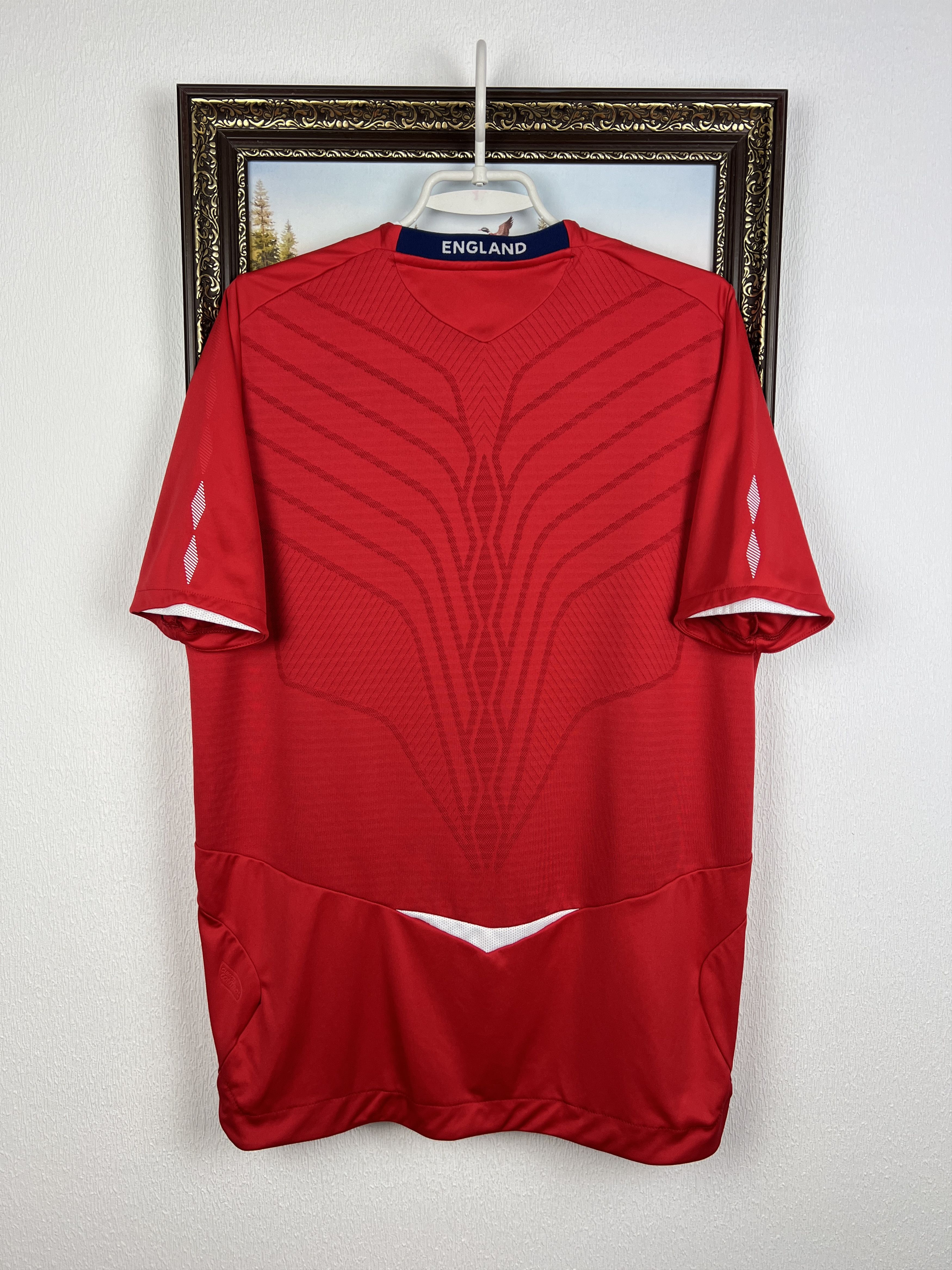 Umbro England Away football shirt Soccer National Jersey Trikot Size US M / EU 48-50 / 2 - 9 Thumbnail