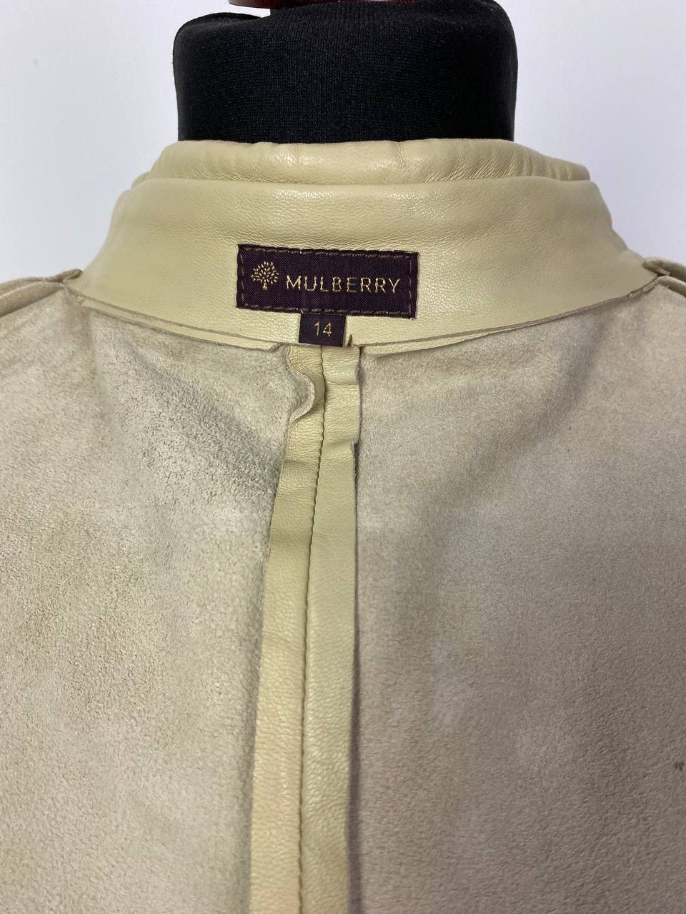 Mulberry MULBERRY LEATHER JACKET VINTAGE Size L / US 10 / IT 46 - 10 Thumbnail