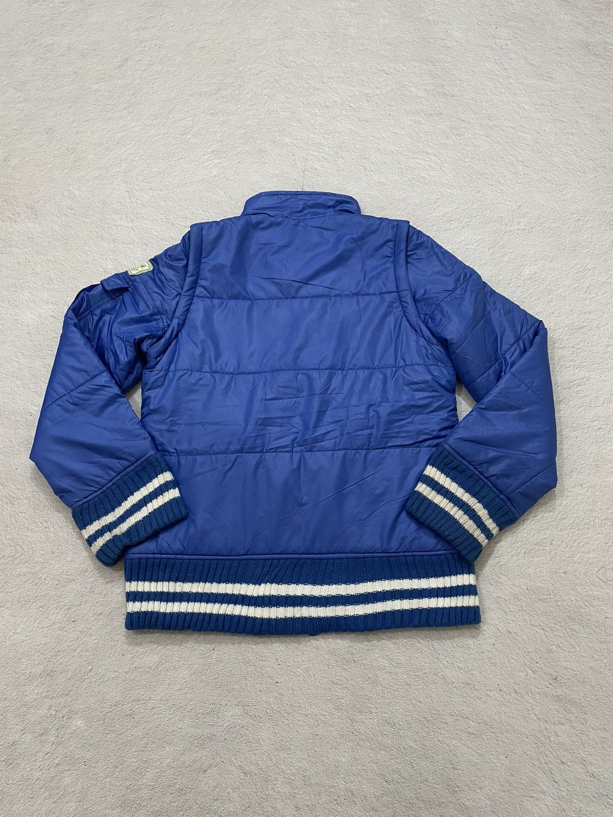 Angel Blue 2000s Angel Blue Puffer Vest Detachable Sleeves & Patch Y2K Size US S / EU 44-46 / 1 - 11 Thumbnail