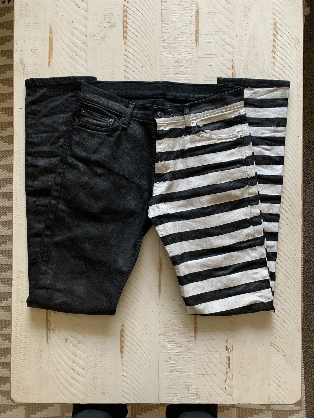 Designer × Other × Streetwear Yori Sport 5 stripe denim | Grailed