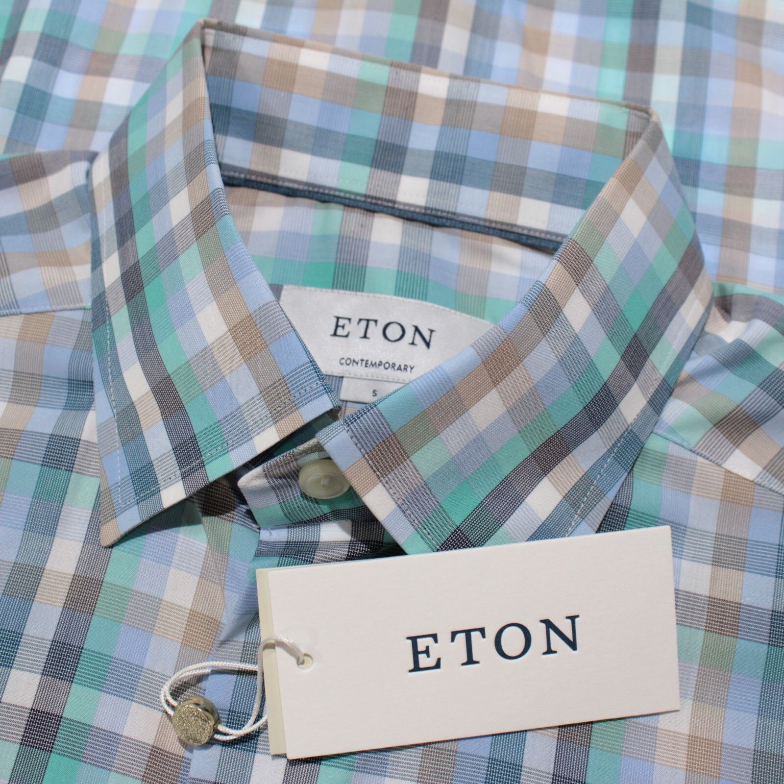 Eton Eton New with tags Shirt Size S US In Blue Size US S / EU 44-46 / 1 - 1 Thumbnail