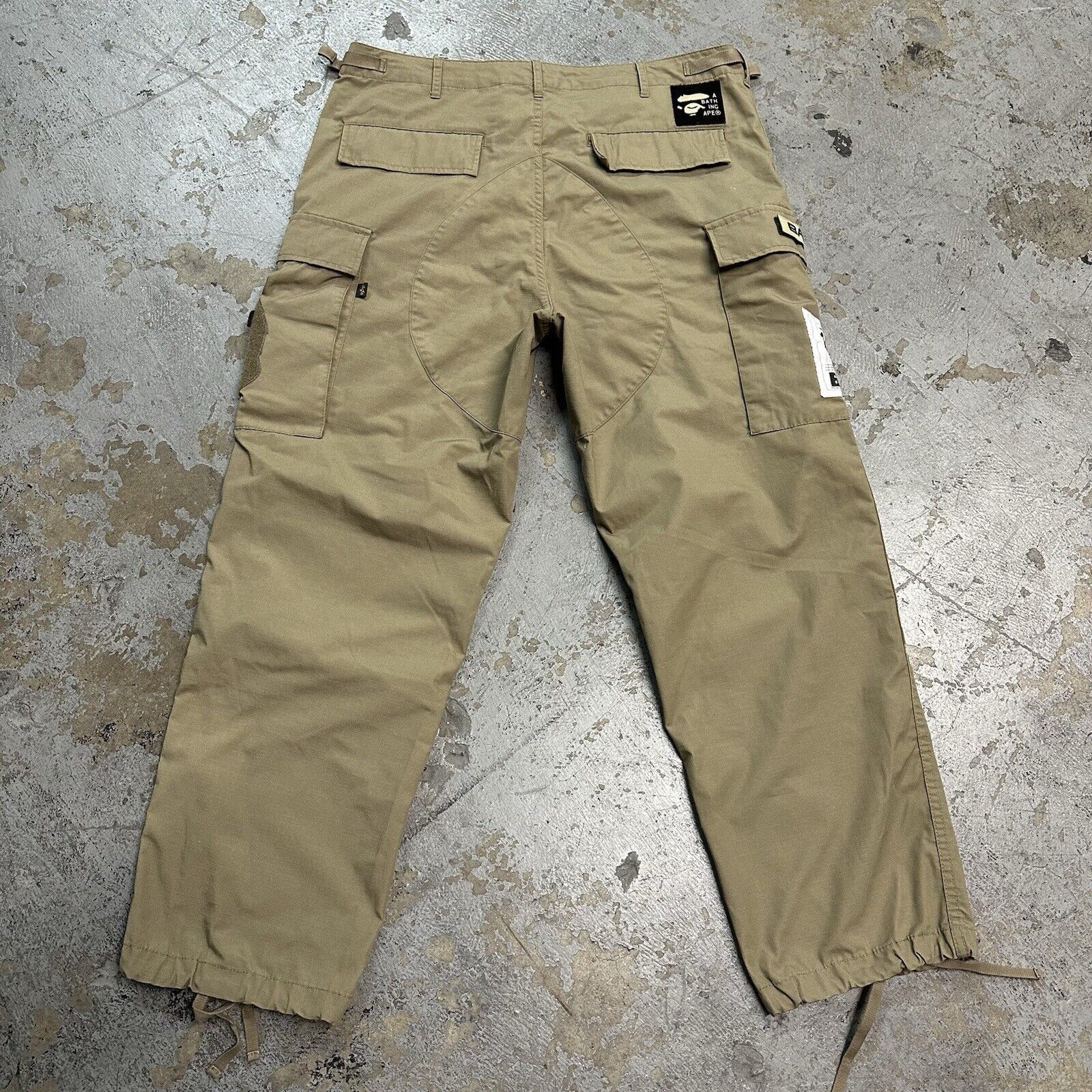 Alpha Industries × Bape A Bathing Ape Bape x Alpha Industries Military Cargo Pants Size US 38 / EU 54 - 3 Thumbnail