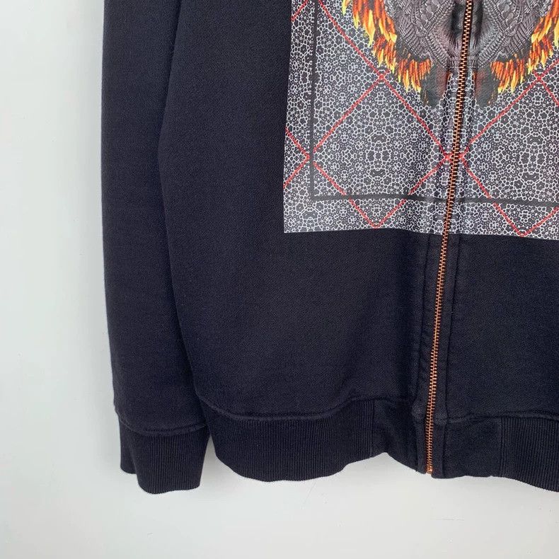 Givenchy Givenchy Pattern Printed Black Baseball Jacket with Zipper Size US L / EU 52-54 / 3 - 4 Thumbnail