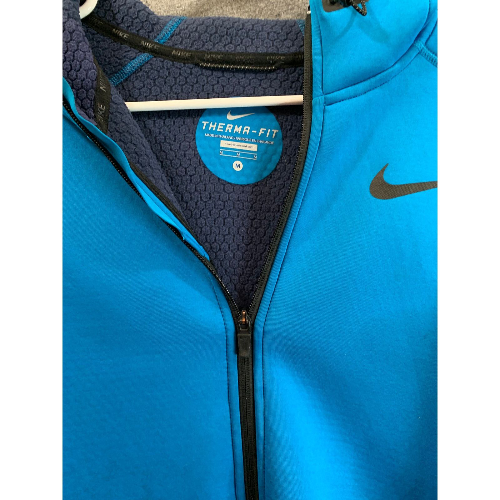 Nike Nike Jacket Womens Medium Blue Therma -Fit Size M / US 6-8 / IT 42-44 - 3 Thumbnail