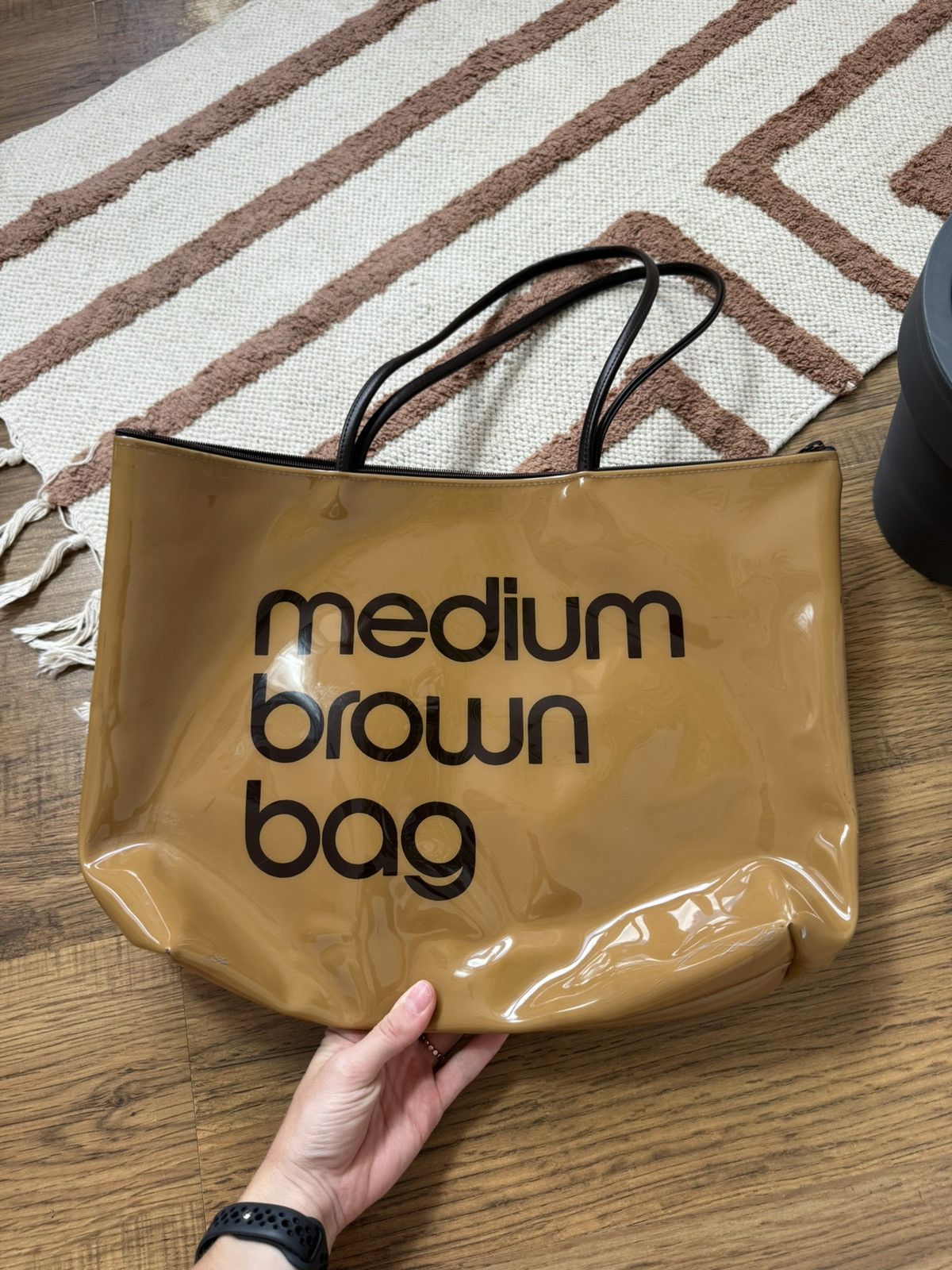 Bloomingdale's BLOOMINGDALE’S “MEDIUM BROWN BAG” Size ONE SIZE - 4 Thumbnail
