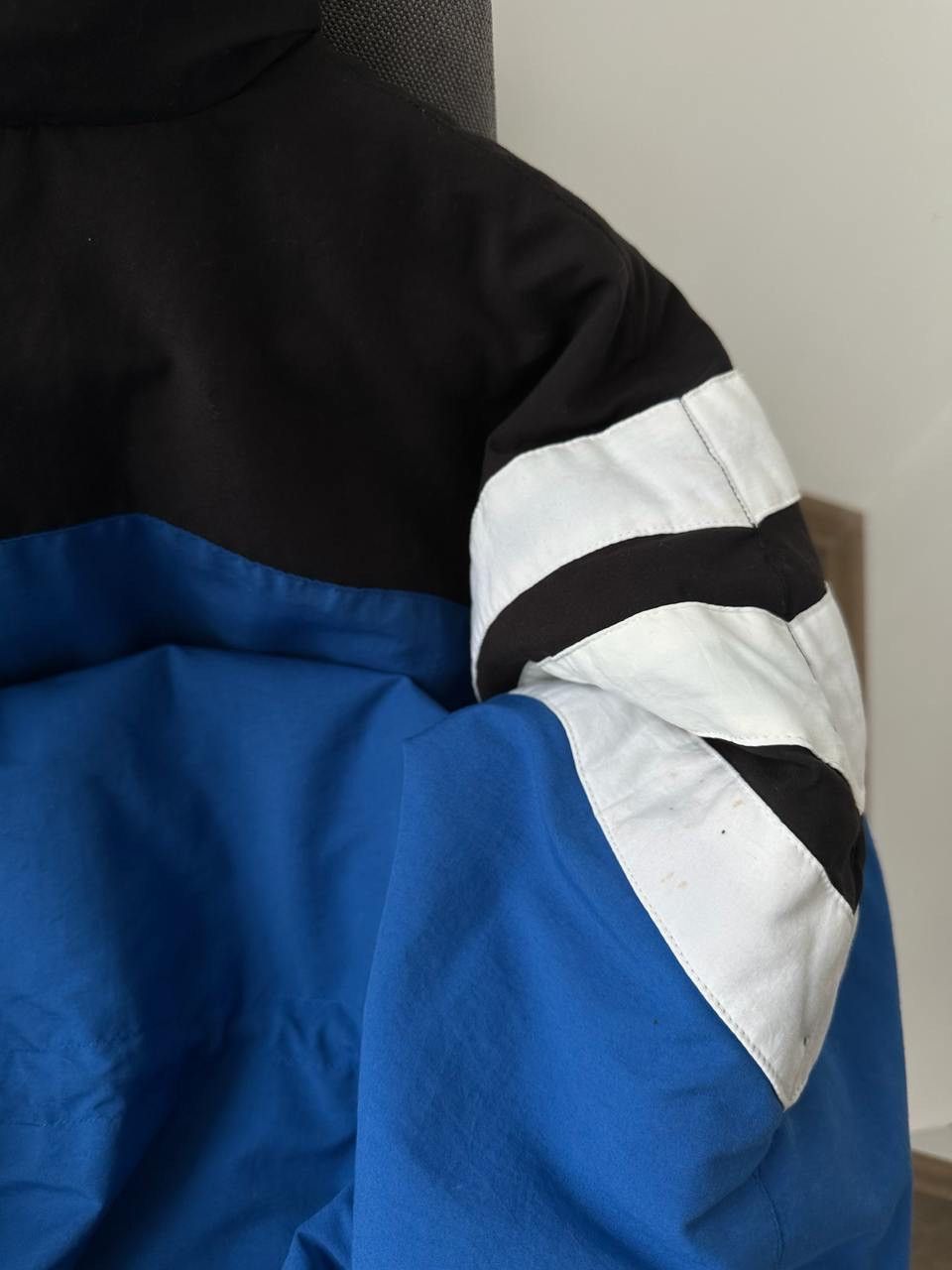 Adidas × Vintage Vintage Adidas Retro Blue 90’s Distressed Jacket Size US L / EU 52-54 / 3 - 21 Thumbnail