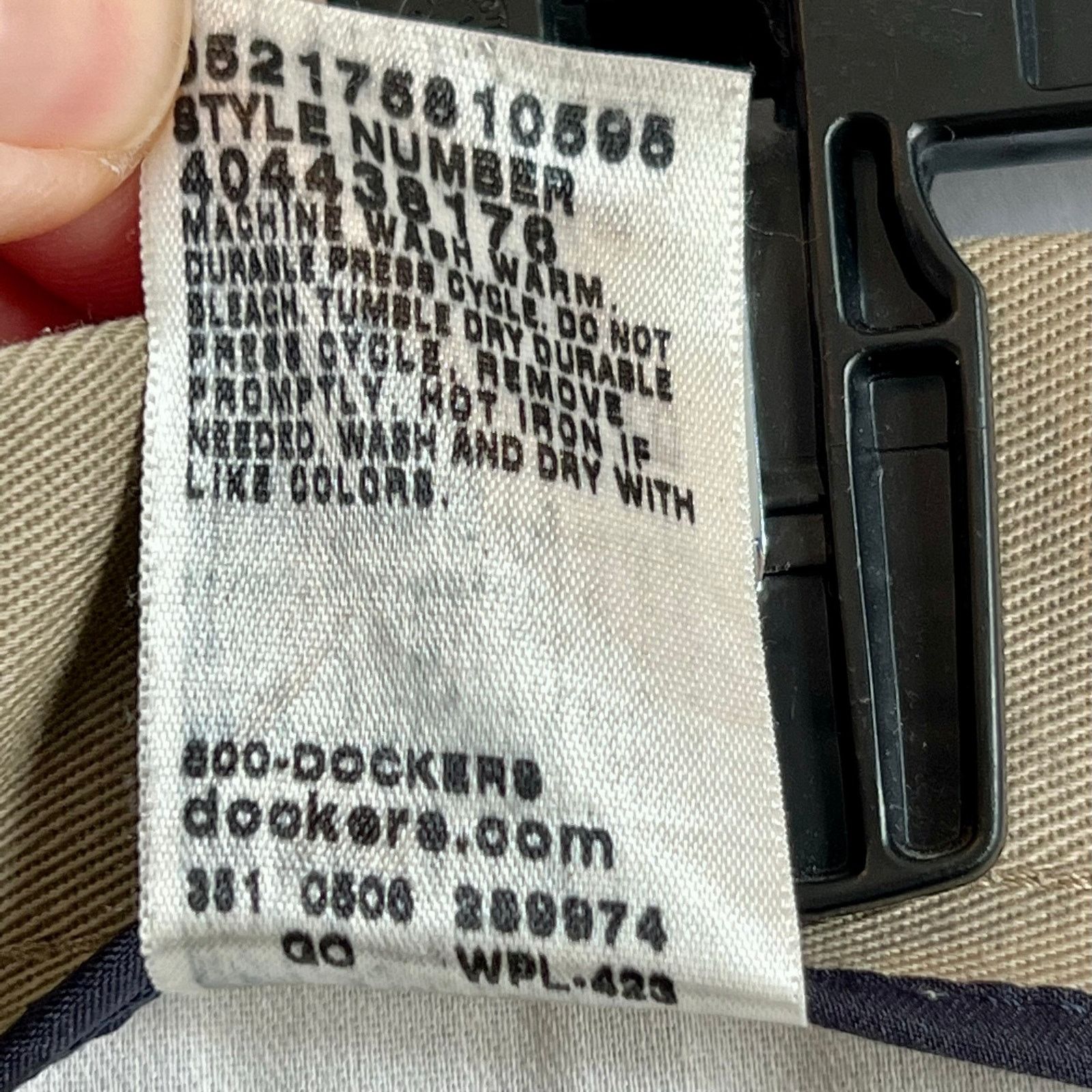 Dockers Dockers Pleated Classic Fit W38X L34 Stretch Waistband TagIt Size US 38 / EU 54 - 5 Thumbnail