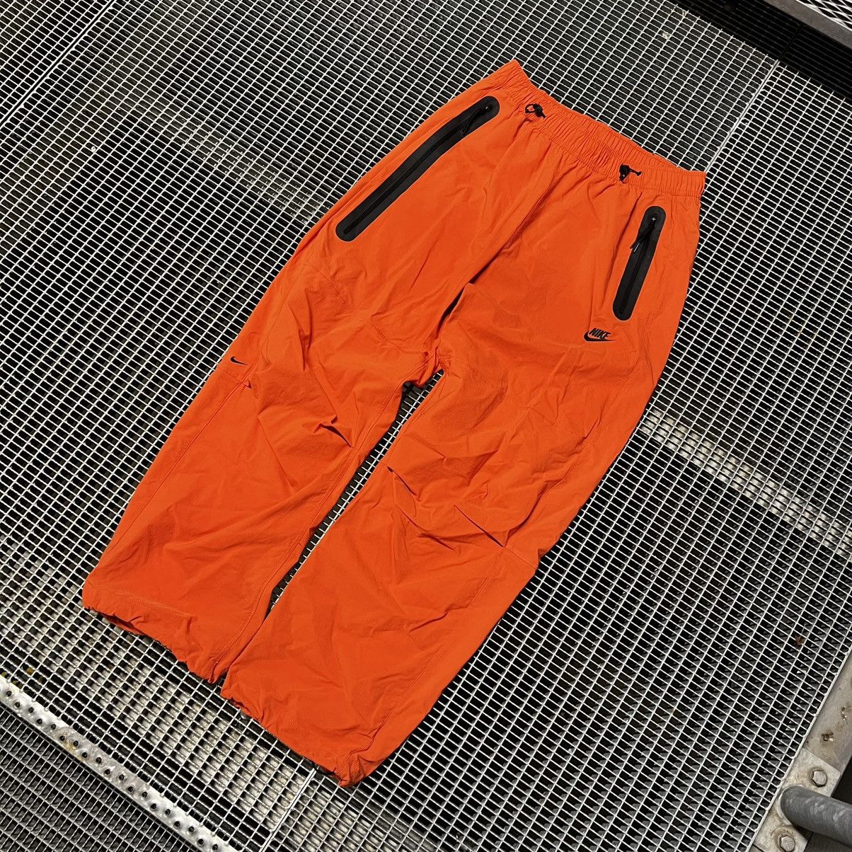 Nike Nike Tech Fleece Nylon Track Pants Baggy Fit Drill Japan Size US 34 / EU 50 - 1 Thumbnail