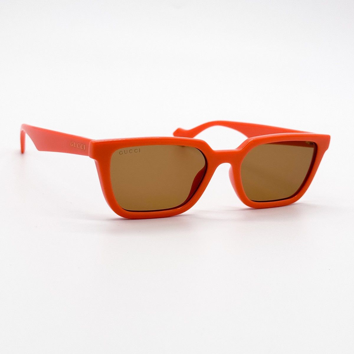Gucci NEW GUCCI GG1539S 004 CAT EYE ORANGE BROWN WOMEN SUNGLASSES Size ONE SIZE - 5 Thumbnail