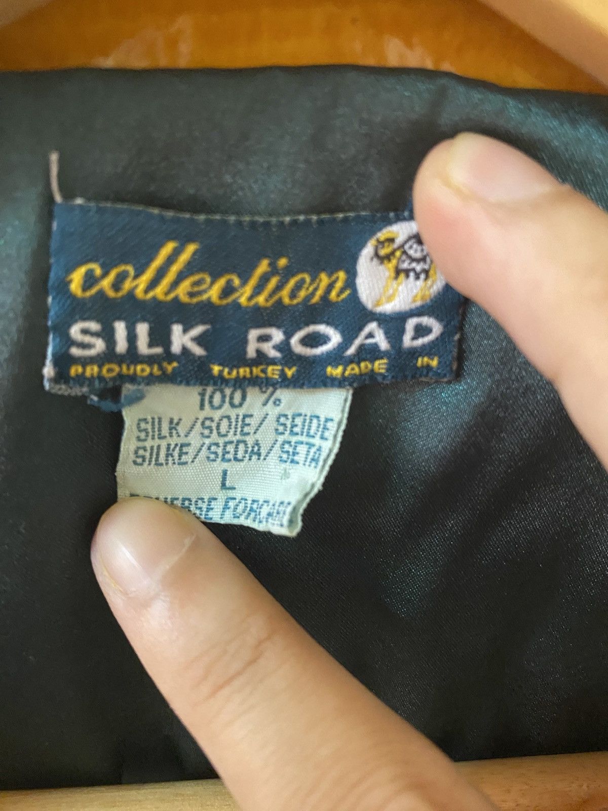 Japanese Brand Vintage Silk Road pure silk vest Size US M / EU 48-50 / 2 - 5 Thumbnail