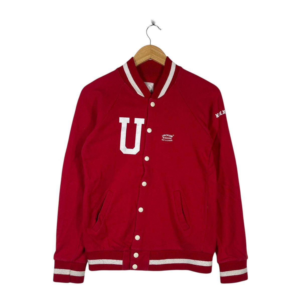 Undercover Undercoverism Varsity Jacket | Snap Button Sweat Jacket Size US S / EU 44-46 / 1 - 1 Thumbnail