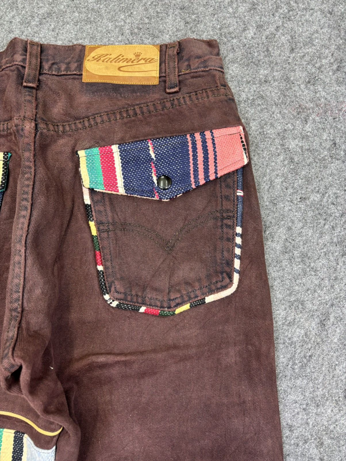 Designer Levis Reconstructed by Kalimera Japan Designer Denim F754 Size US 30 / EU 46 - 13 Thumbnail