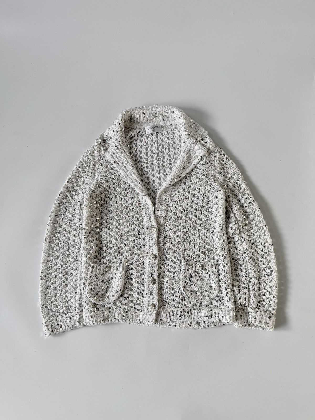 Chanel Chanel Cotton Cardigan 2023 Collection Size XXS / US 00 / IT 34 - 2 Thumbnail