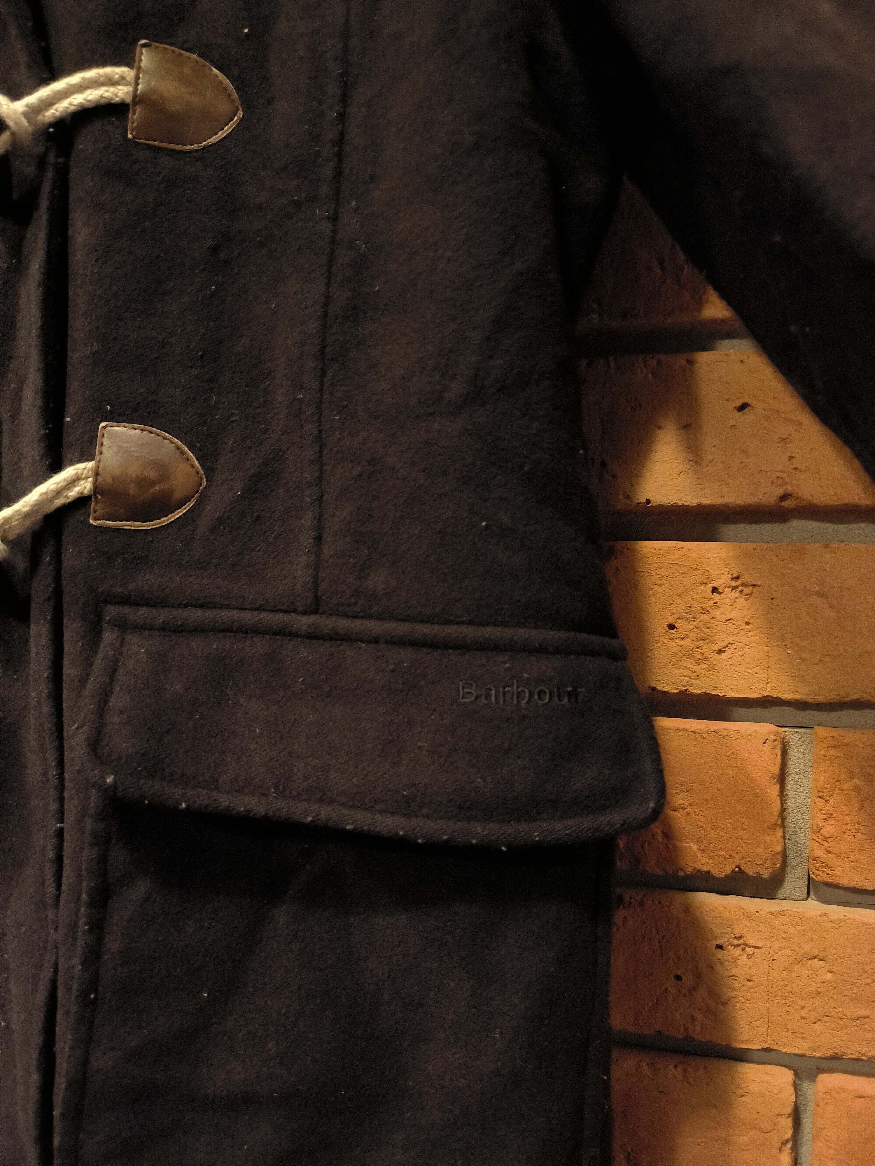 Barbour × Vintage Barbour Vintage Duffle Coat Jacket Cashmere Wool Winter Size US XS / EU 42 / 0 - 4 Thumbnail