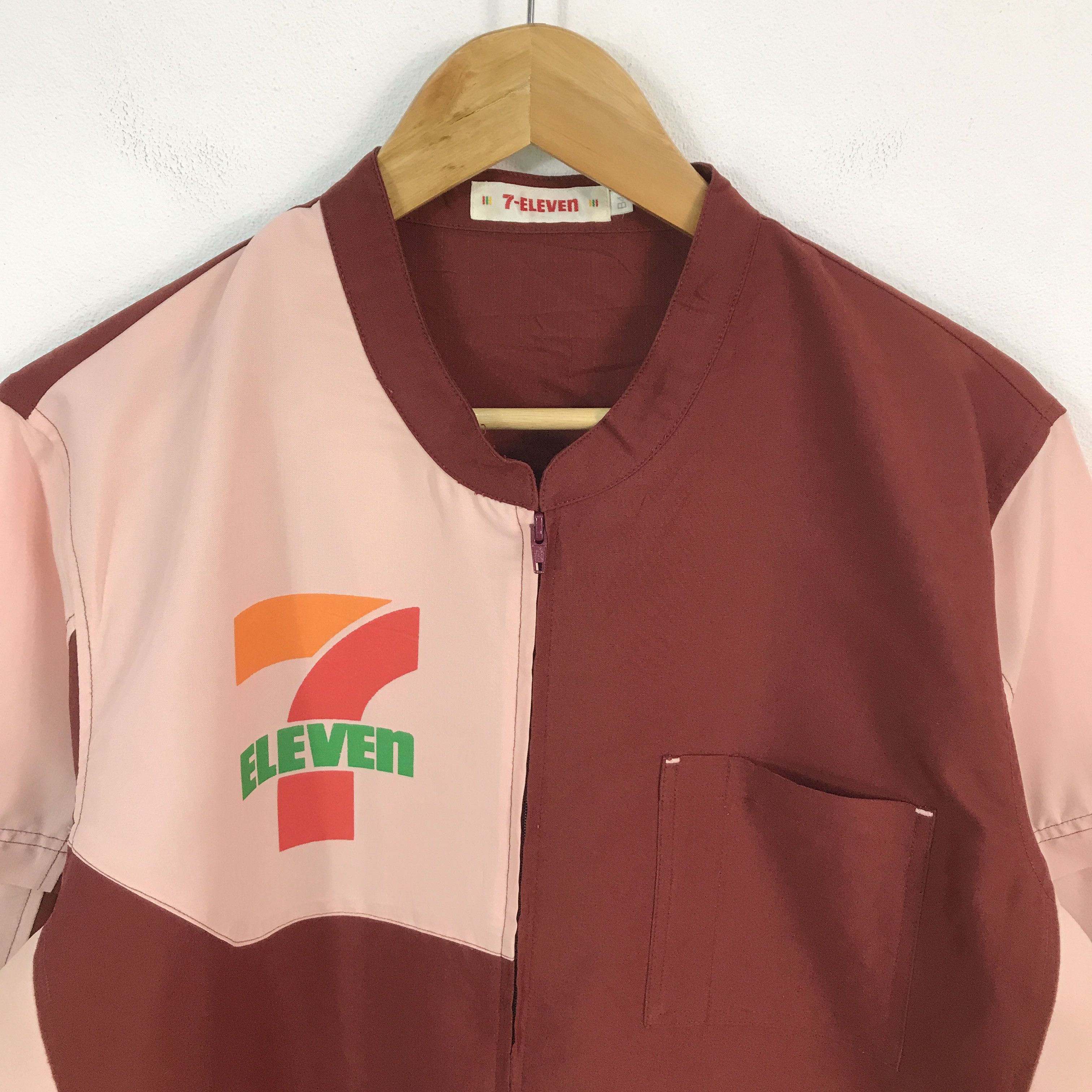 Japanese Brand × Vintage Rare🔥7 eleven work uniform jacket Size US L / EU 52-54 / 3 - 3 Thumbnail