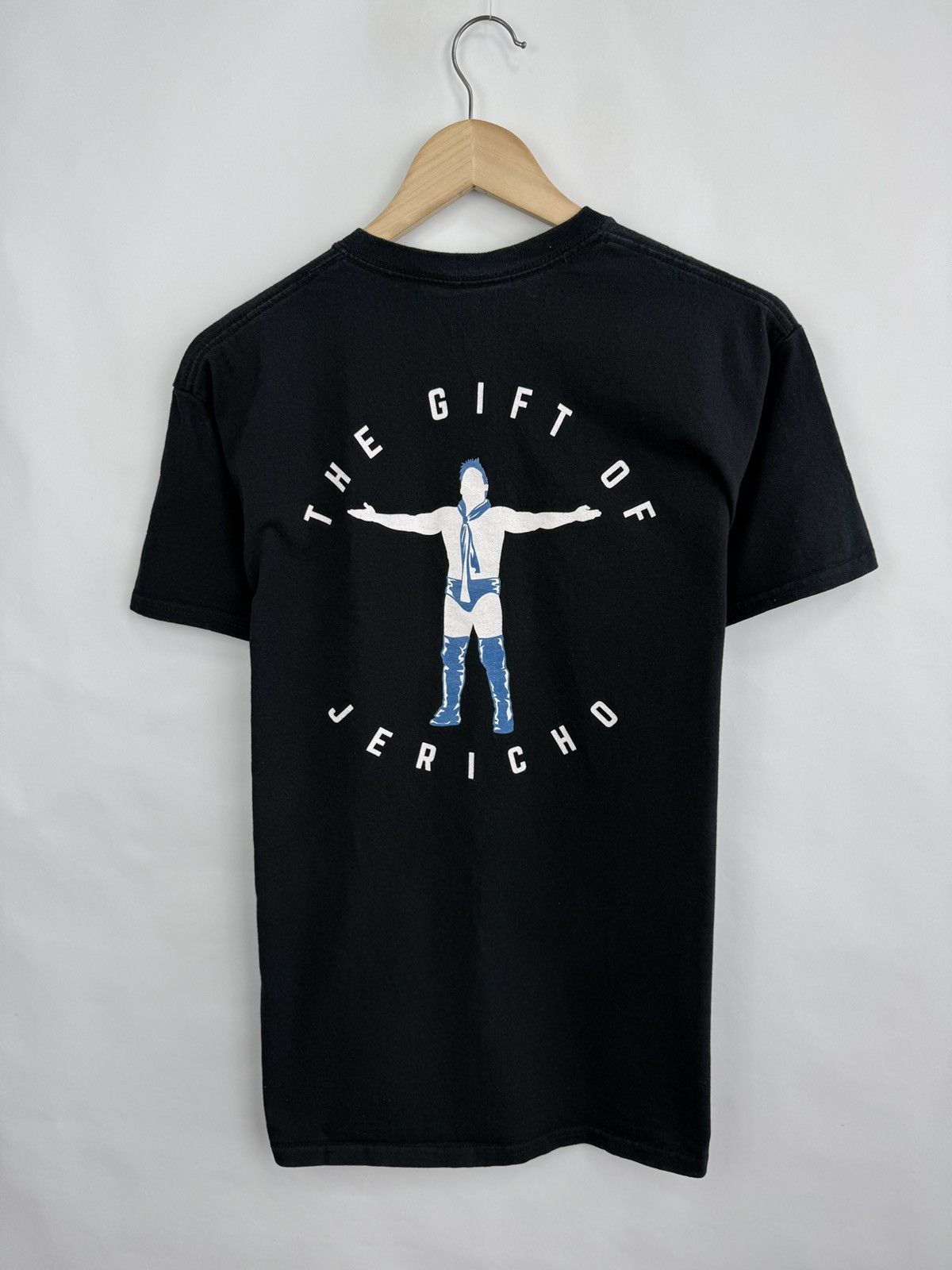 WWE 🇺🇸💀 WWE Chris Jericho Drink it in Man Wrestling T-Shirt Rare Size US M / EU 48-50 / 2 - 8 Thumbnail
