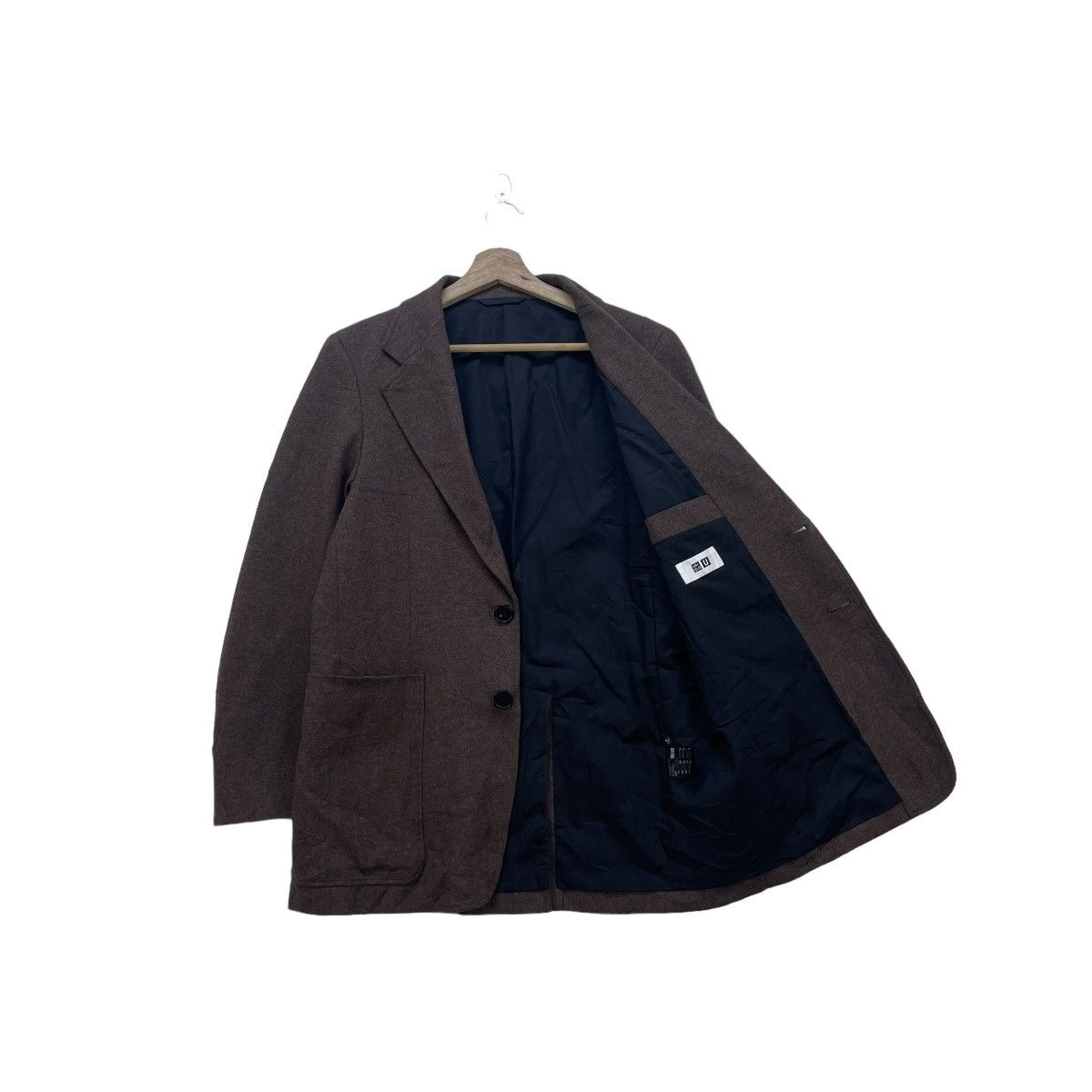 Vtg Designer Lemaire x Uniqlo Brown Jacket