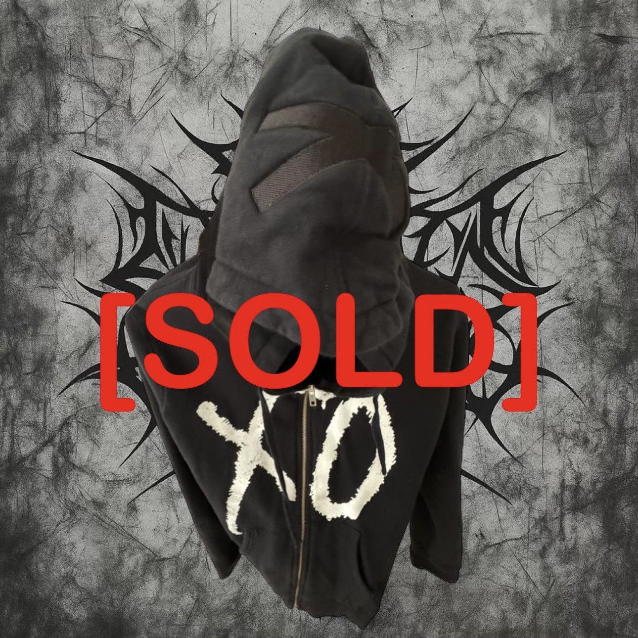 The Weeknd The Weeknd Official Issue Cut & Sewn XO Zip Up Sweater RARE Size US M / EU 48-50 / 2 - 1 Thumbnail