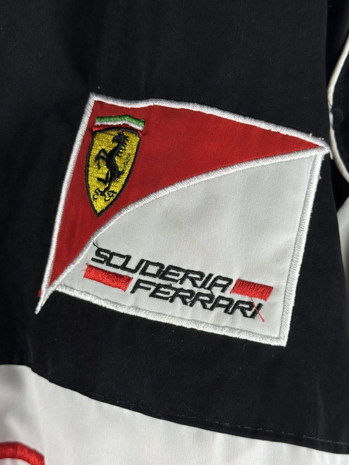 Ferrari Vintage Ferrari F1 Team Racing Bomber Jacket Shell /OMP Y2K Size US L / EU 52-54 / 3 - 4 Thumbnail
