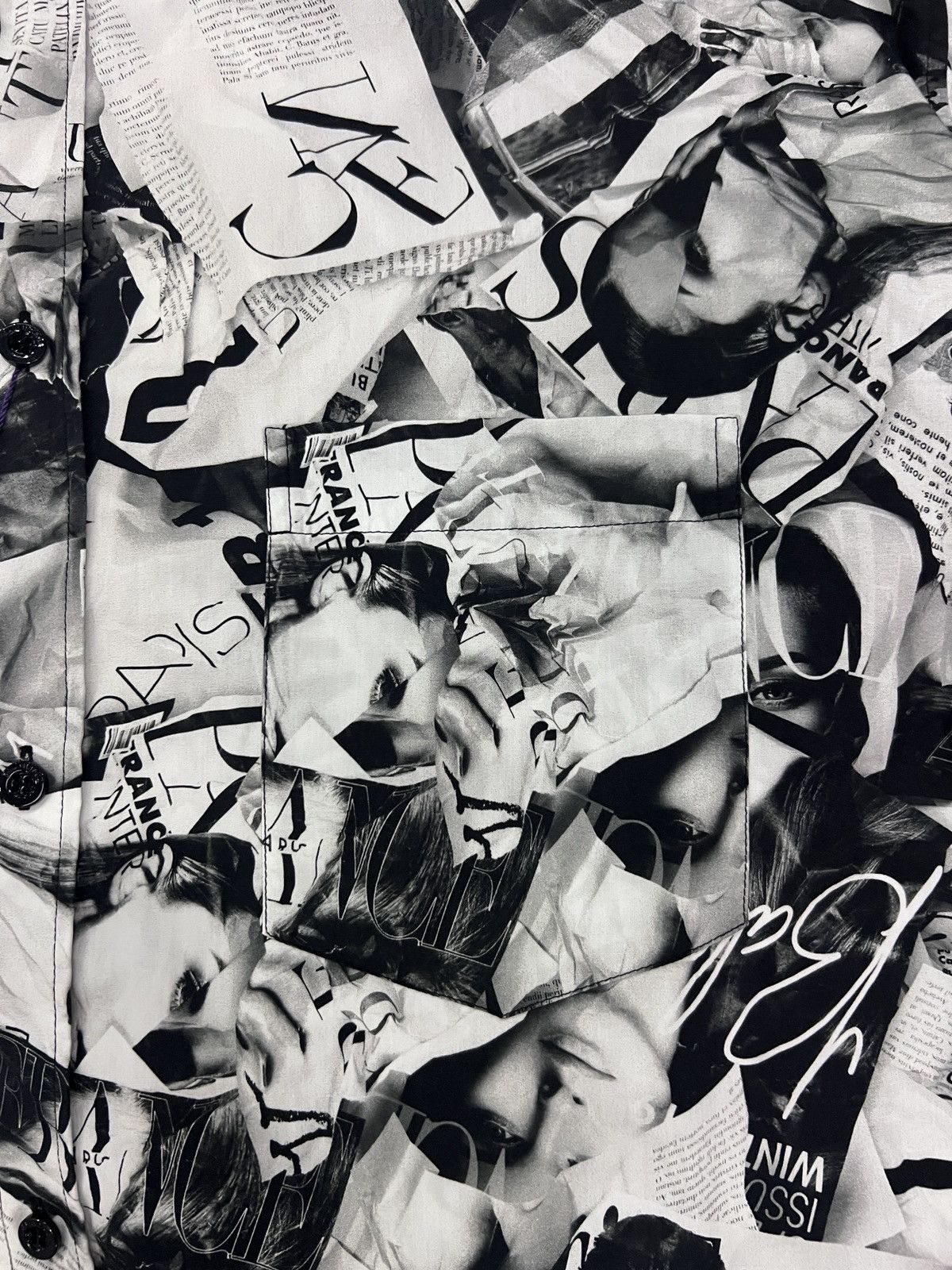 Balenciaga Balenciaga SS19 Magazine Poster Shirt Size US XS / EU 42 / 0 - 6 Thumbnail