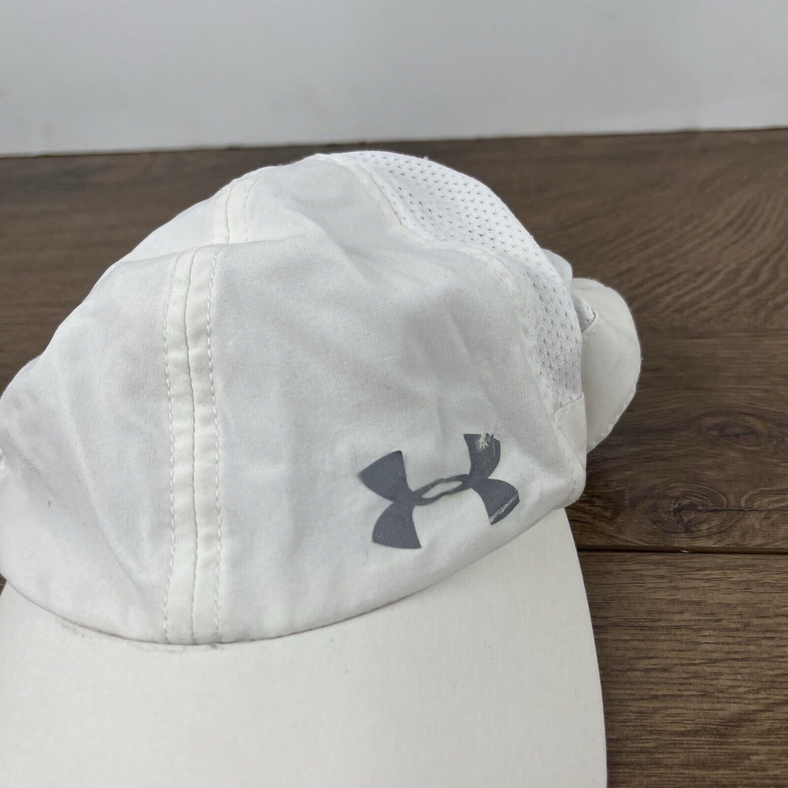 Under Armour Under Armour Running Hat UA Athletic White Hat Adjustable Wo Size ONE SIZE - 7 Thumbnail