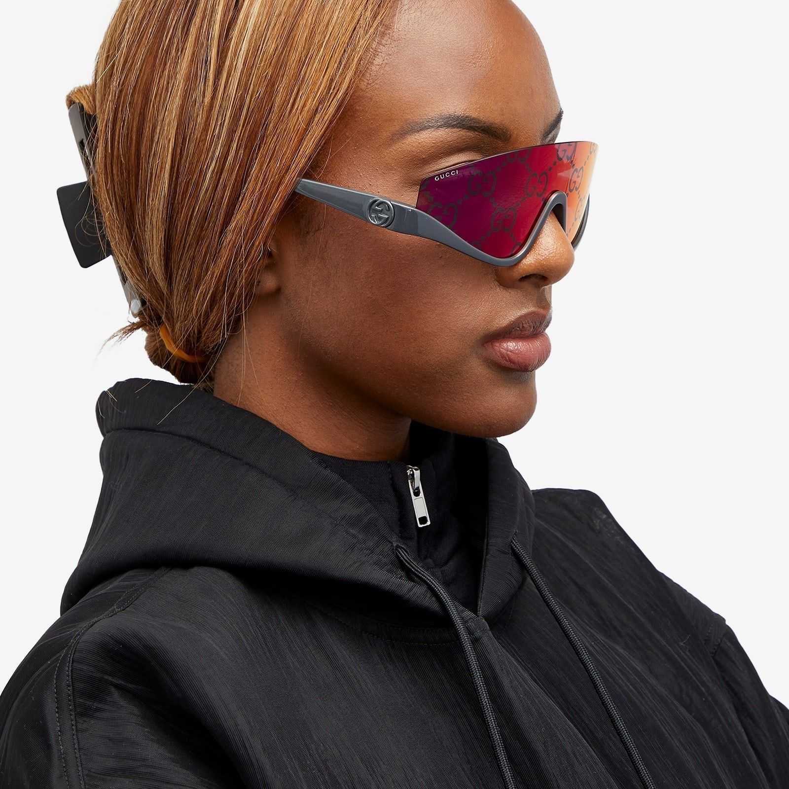 Gucci NEW GUCCI SUNGLASSES GG1650S 009 SHIELD MULTICOLOR UNISEX Size ONE SIZE - 4 Thumbnail