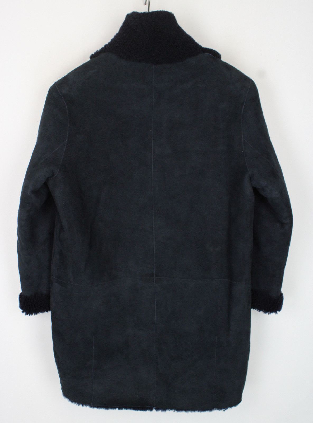 ZAPA ZAPA Jacket Womens ~MEDIUM* Lamb Leather Shearling Buttons Size M / US 6-8 / IT 42-44 - 2 Thumbnail