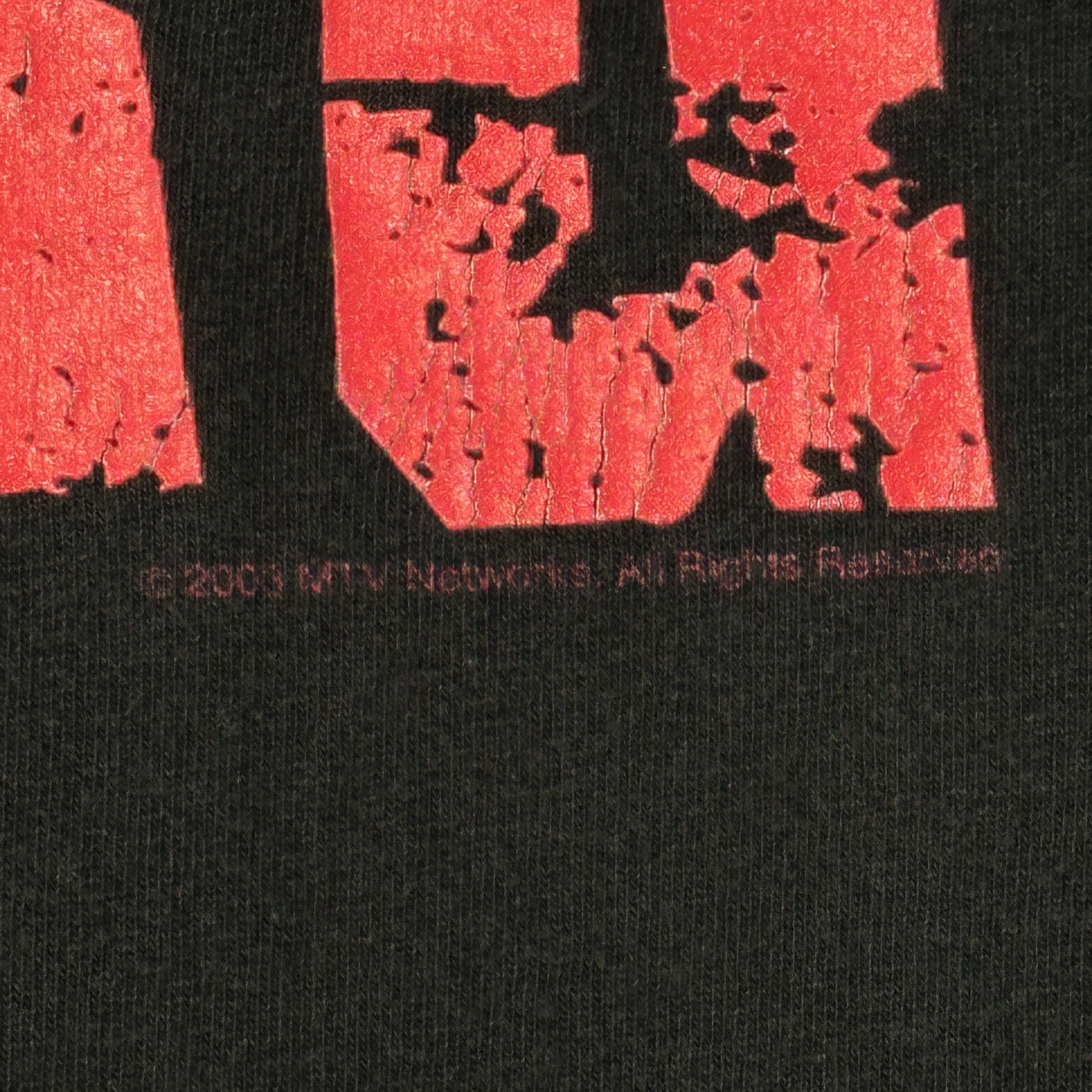 Jerzees Vintage MTV Punk'd Graphic Black T-Shirt Size L Aston Kutcher y2k Size US L / EU 52-54 / 3 - 3 Thumbnail