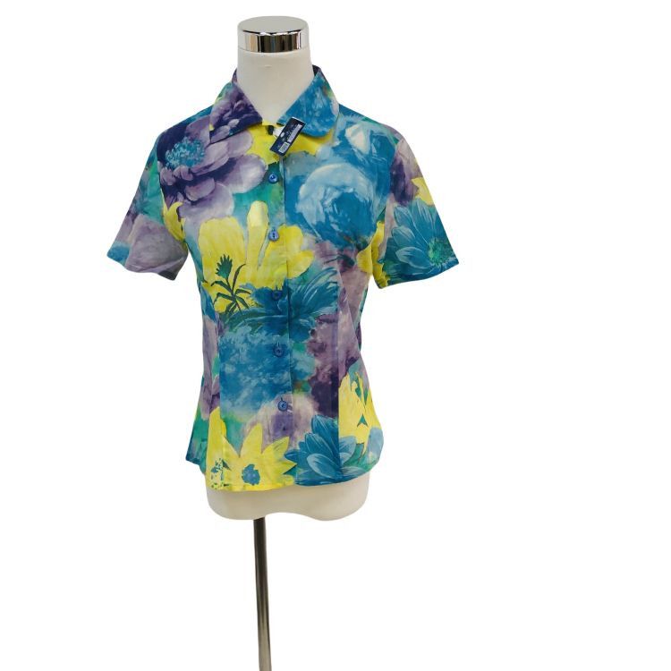 Dior Christian Dior Floral Button Up Shirt Size 40 Size S / US 4 / IT 40 - 1 Thumbnail