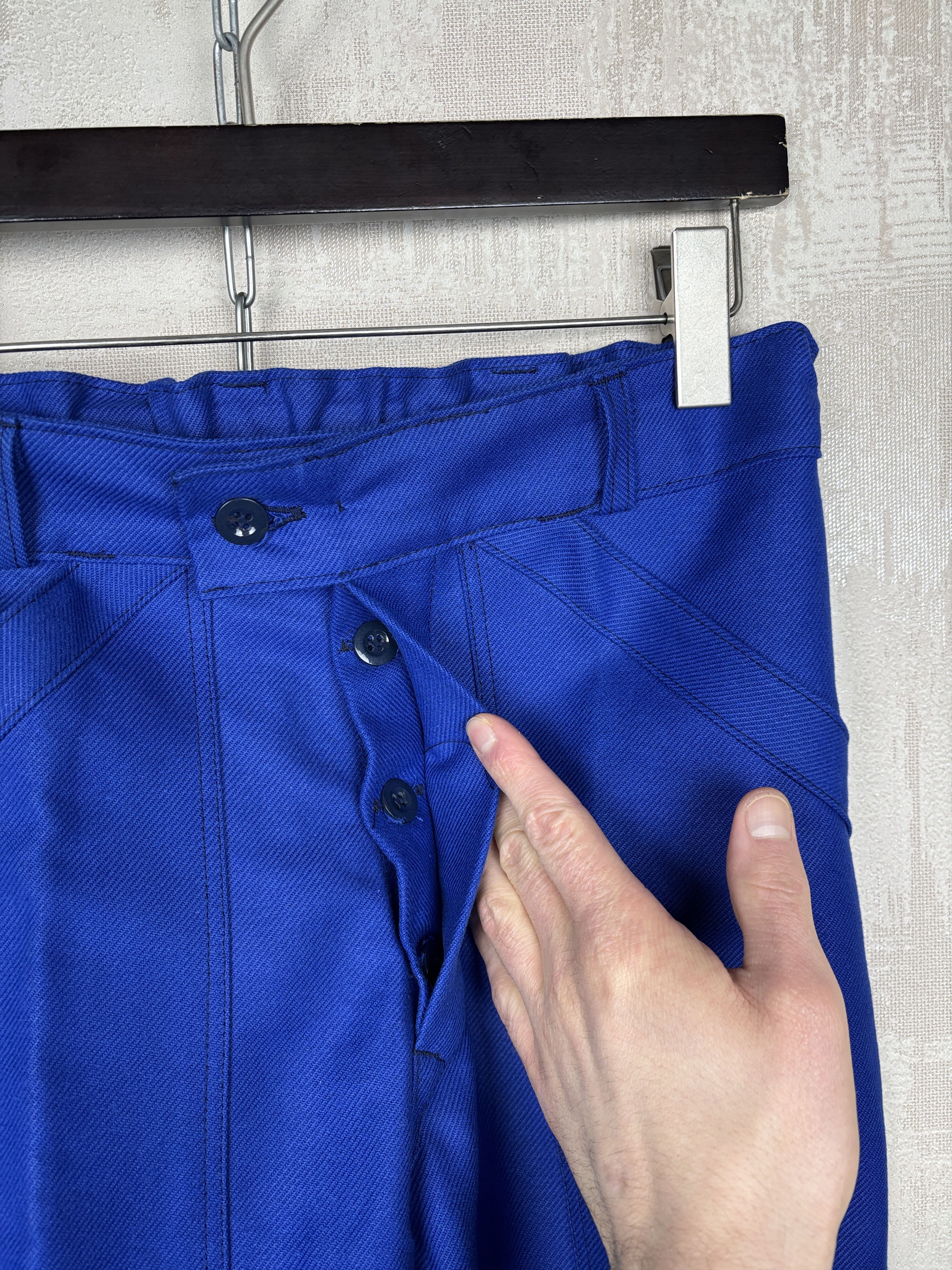 Vintage Lutteurs TopDress Sanfor French Workwear Fatigue Pants Size US 30 / EU 46 - 8 Thumbnail