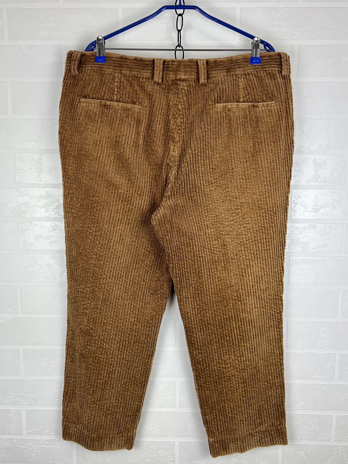 Brunello Cucinelli BRUNELLO CUCINELLI Pants Velvet Corduroy Trousers Cotton Size US 40 / EU 56 - 15 Thumbnail