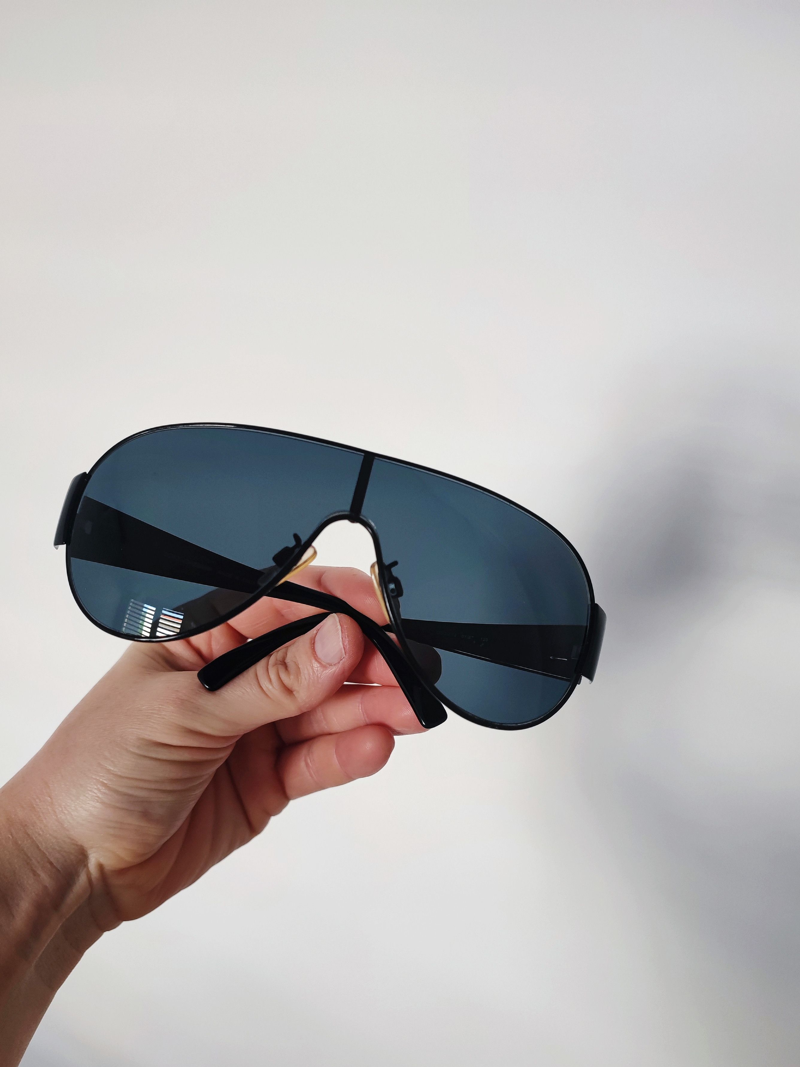 Dolce & Gabbana Dolce & Gabbana DG2012 Vintage Shield Sunglasses - Y2K Size ONE SIZE - 2 Thumbnail