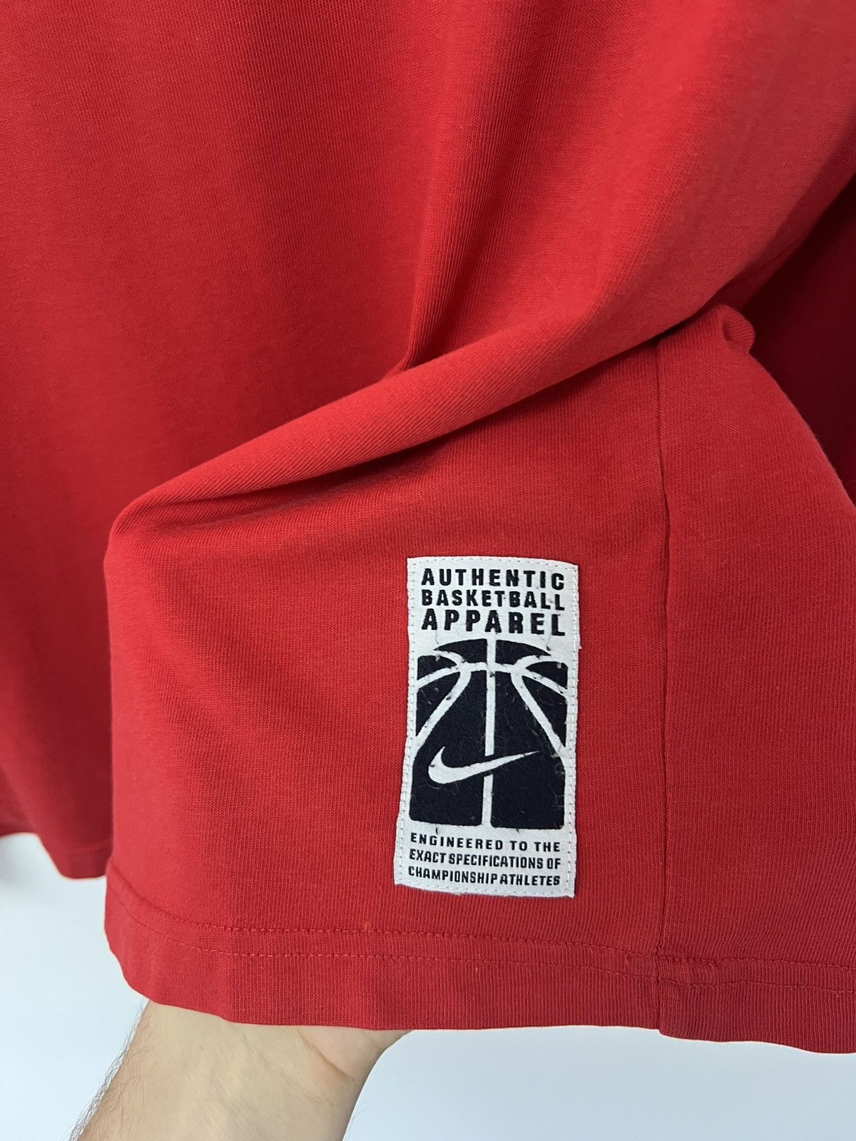 NBA Vintage 90s Nike Basketball Longsleeve Nba Streetball 5 on 5 Size US M / EU 48-50 / 2 - 9 Thumbnail