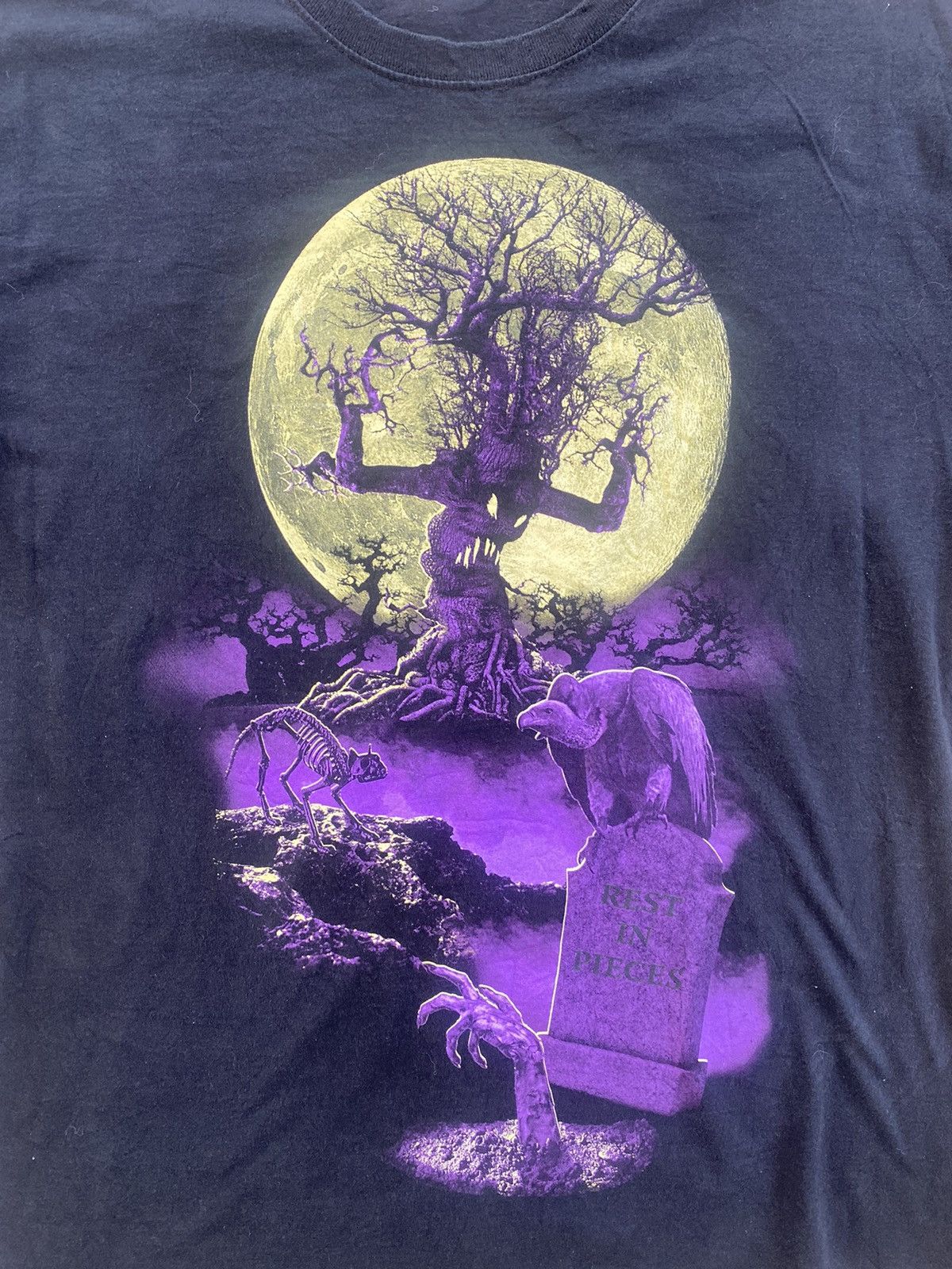 Expert Horror × Vintage HAPPY HALLOWEEN REST IN PIECES TEE Size US L / EU 52-54 / 3 - 2 Thumbnail