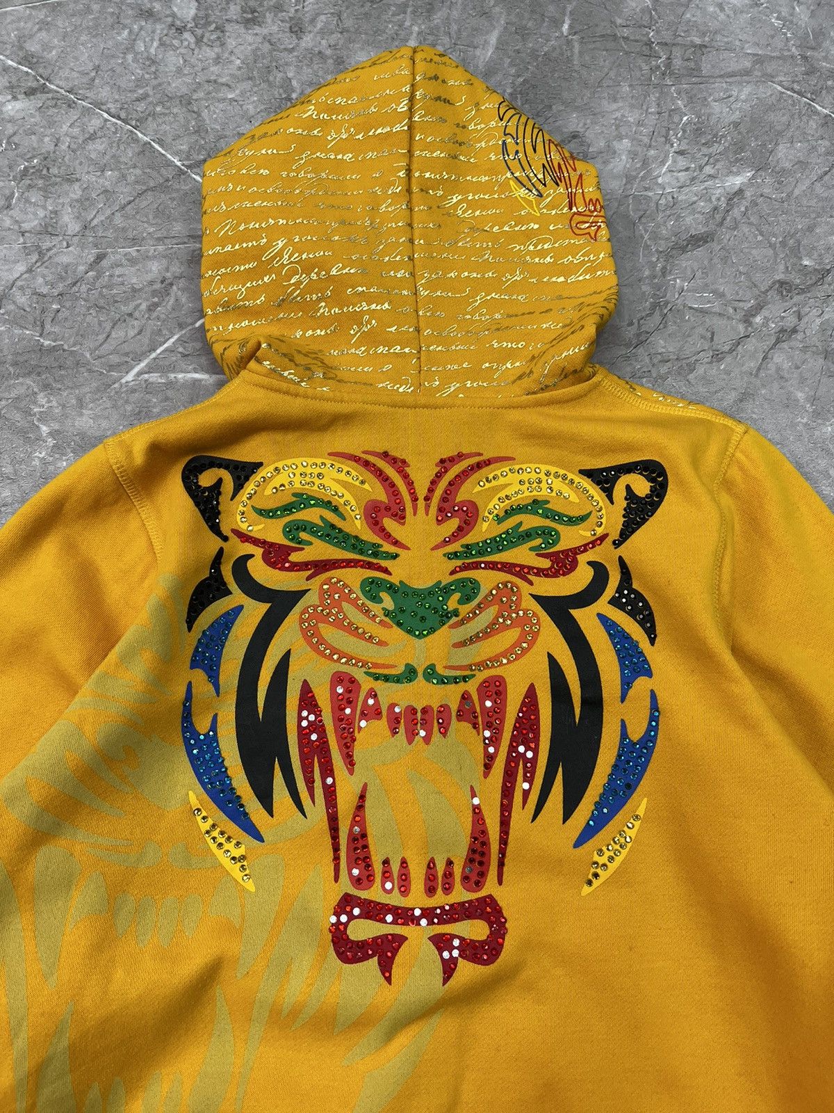 Christian Audigier × Ed Hardy × Vintage Vintage Ed Hardy Christian Audigier Style Hoodie Size US M / EU 48-50 / 2 - 13 Thumbnail