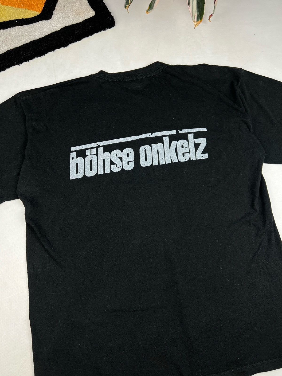 Band Tees × Vintage Bohse Onkelz Vintage 90s T Shirt band tee Size US XL / EU 56 / 4 - 5 Thumbnail