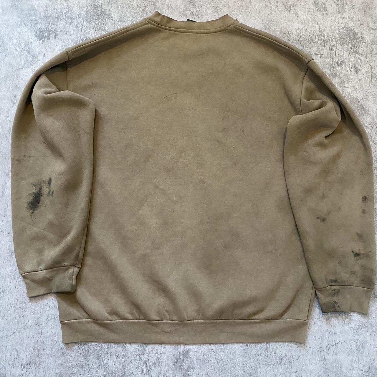 Nike 90s Vintage Retro Nike brown crewneck sweatshirt Size US XL / EU 56 / 4 - 2 Thumbnail