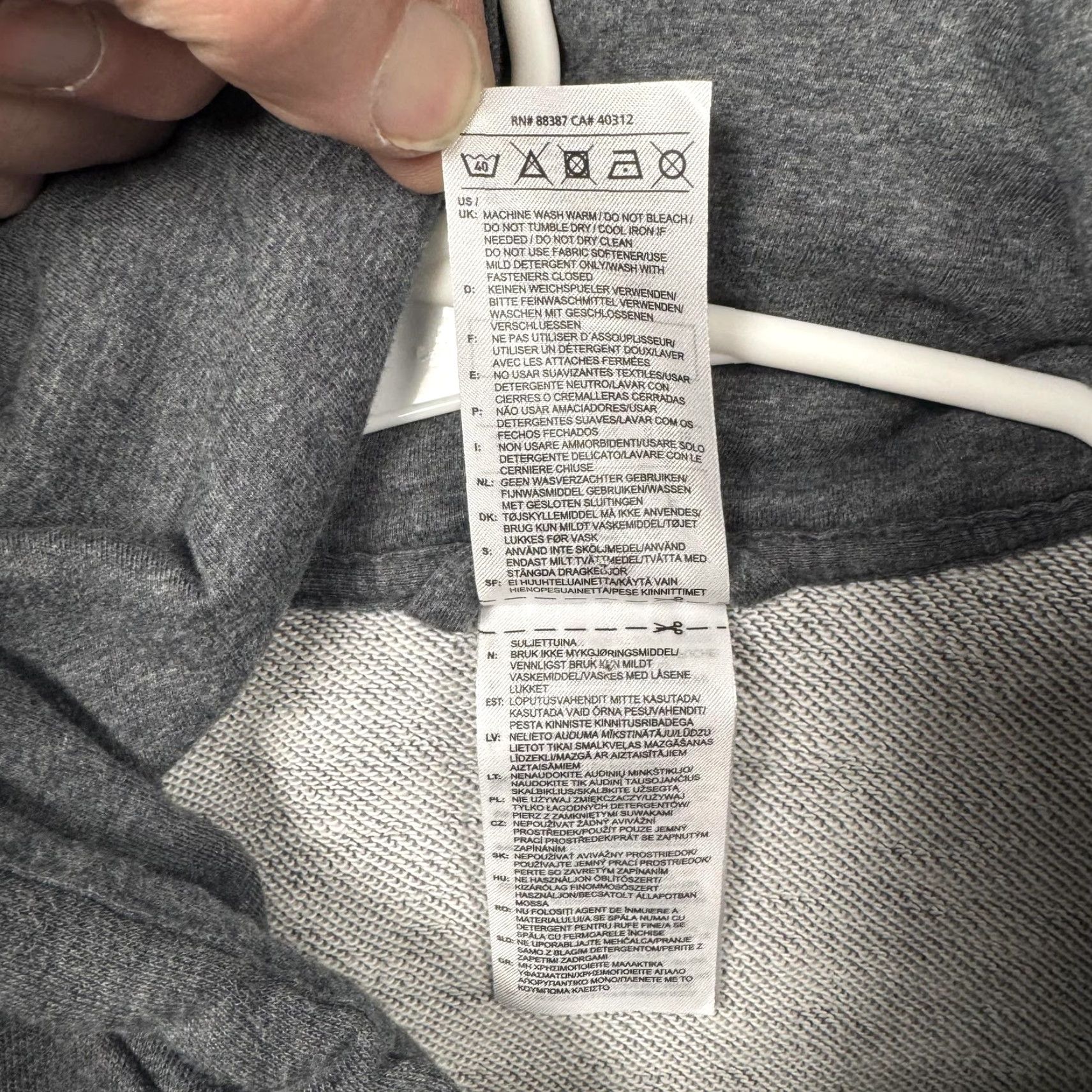 Adidas Adidas Hoodie Womens Small Gray Full Zip Sweatshirt Logo H07750 Size S / US 4 / IT 40 - 6 Thumbnail