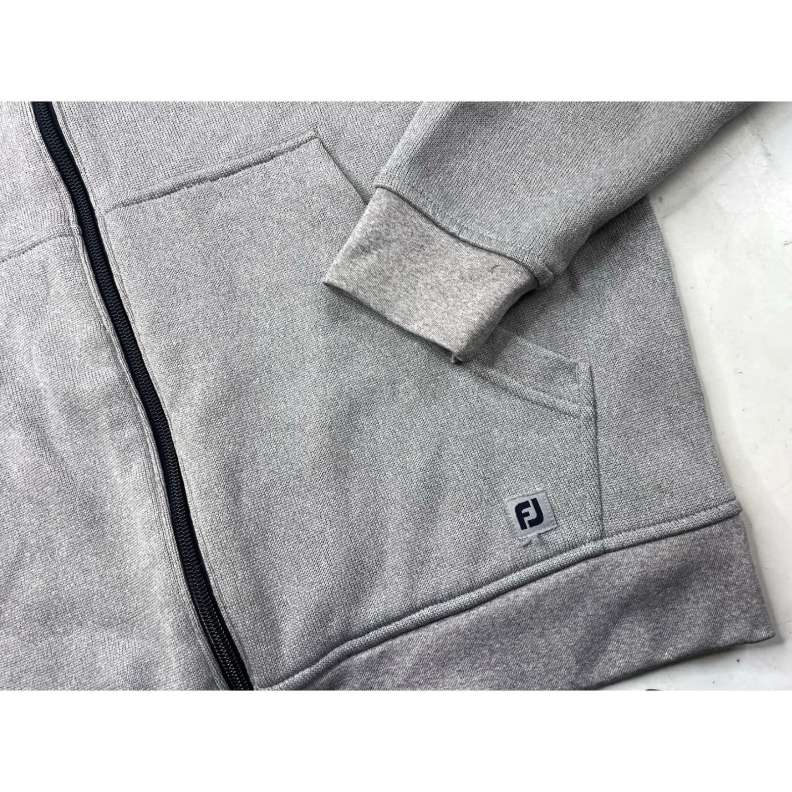 Footjoy FootJoy Hoodie Full Zip Performance Golf Men’s Large ROCK HARBOR Gray Size US L / EU 52-54 / 3 - 3 Thumbnail