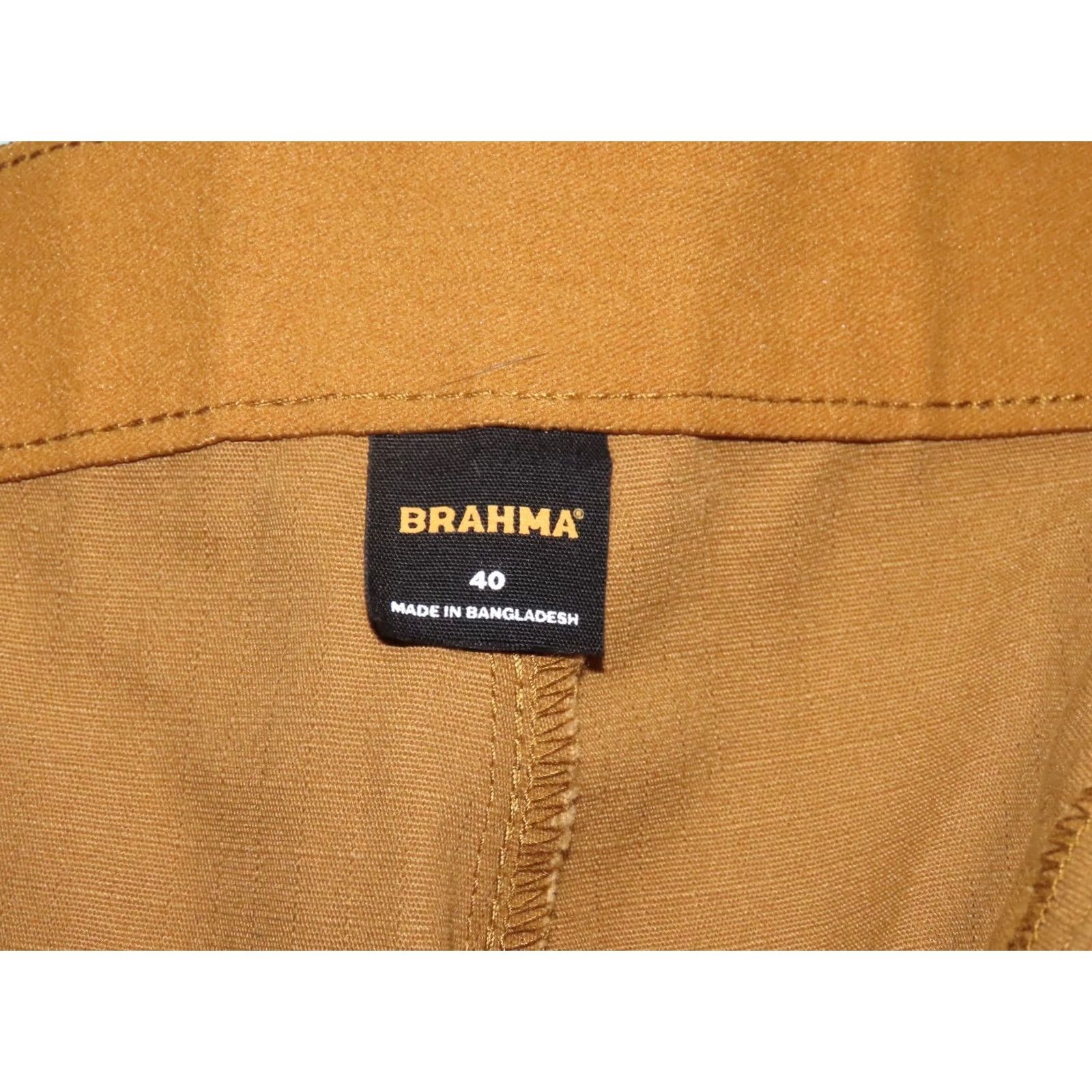 Vintage Brahma Men's Size 40 Ripstop Relaxed Fit Cargo Work Shorts Brown NWOT Size US 40 / EU 56 - 5 Thumbnail